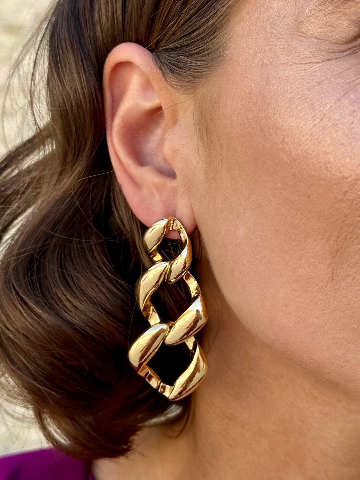 Pendientes Alice Dorado
