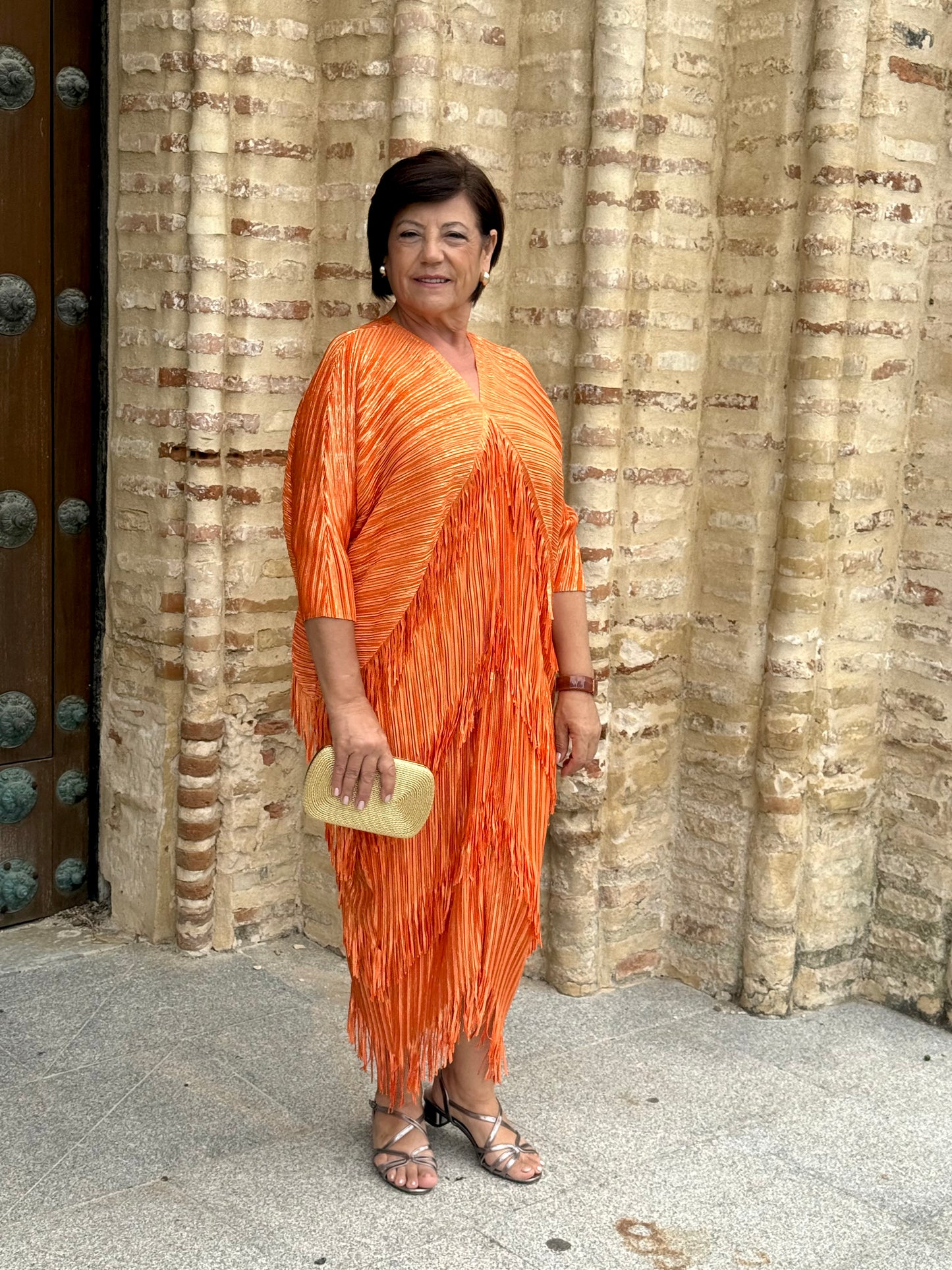 Vestido Messina Naranja