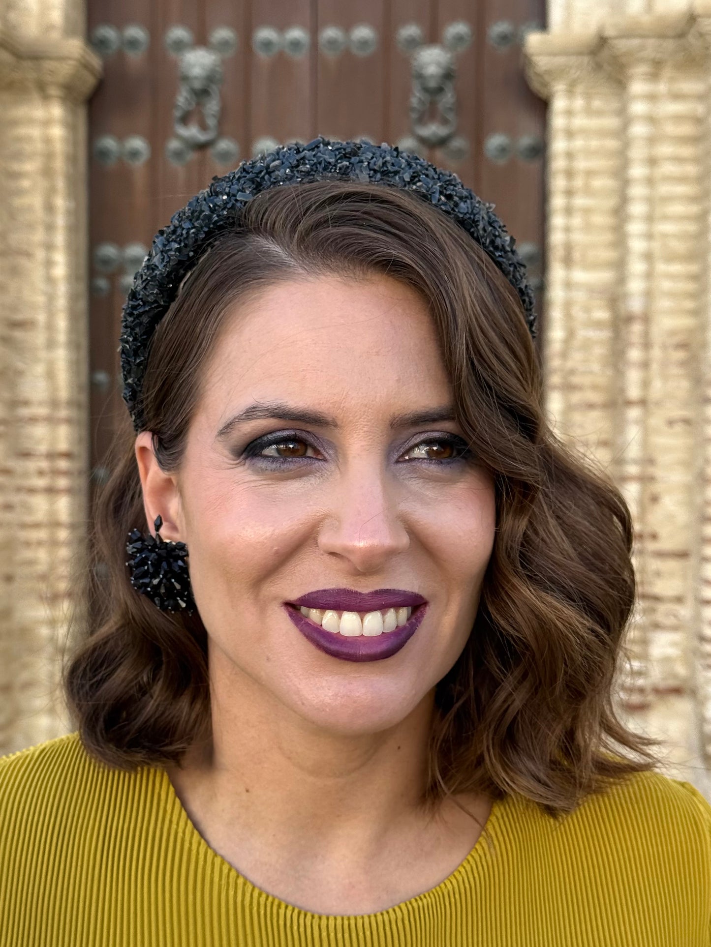 Diadema Piedras Negra