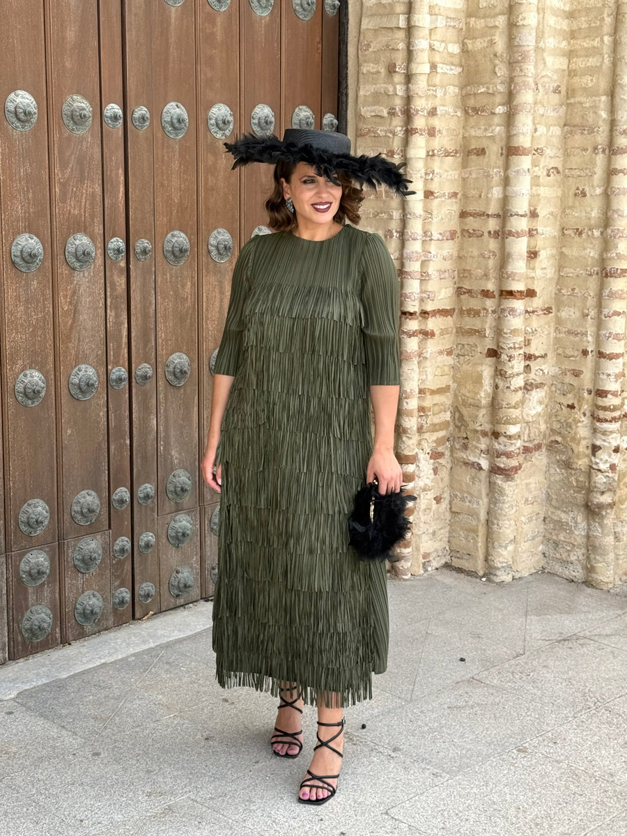 Vestido Almira Verde Kaki