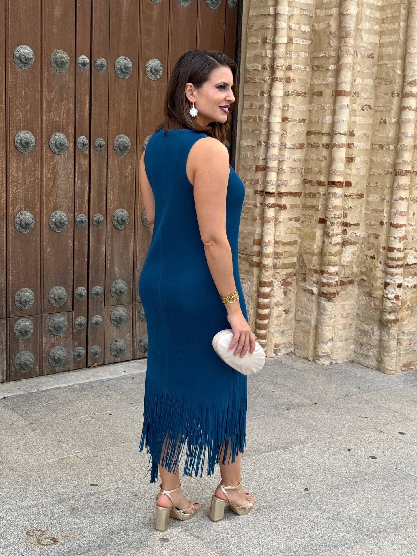 Vestido Soraya Petróleo