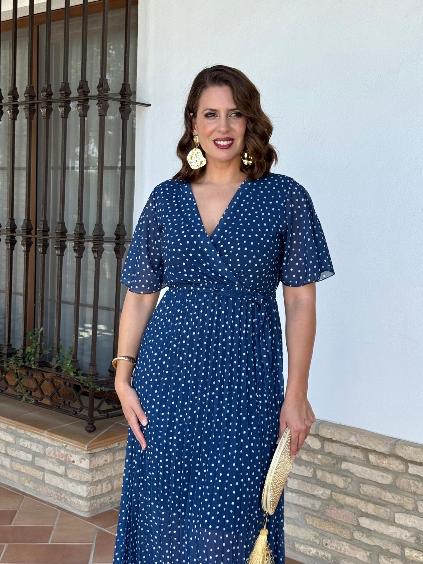 Vestido Talina Lunar azul