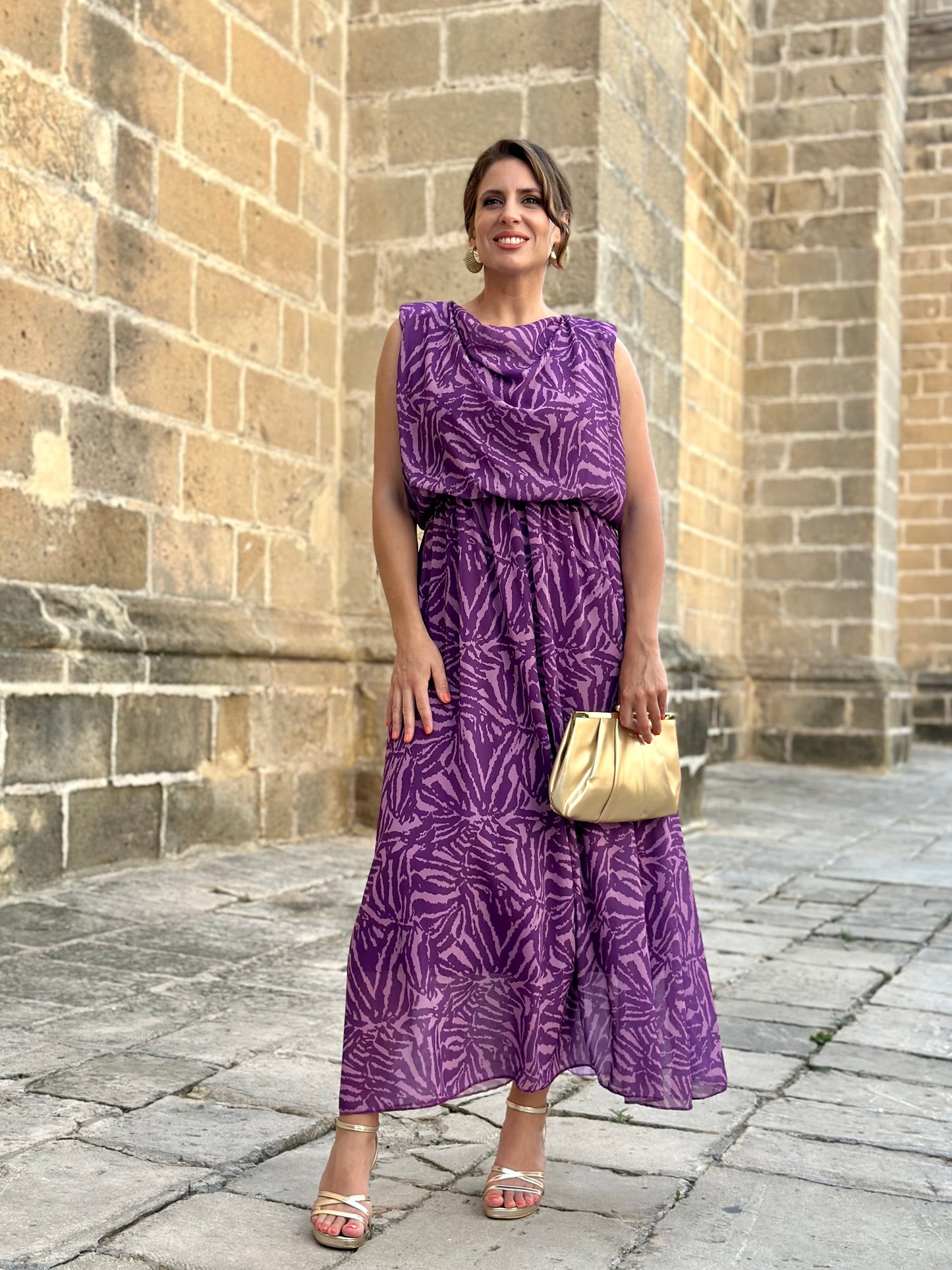 Vestido Bombay Morado