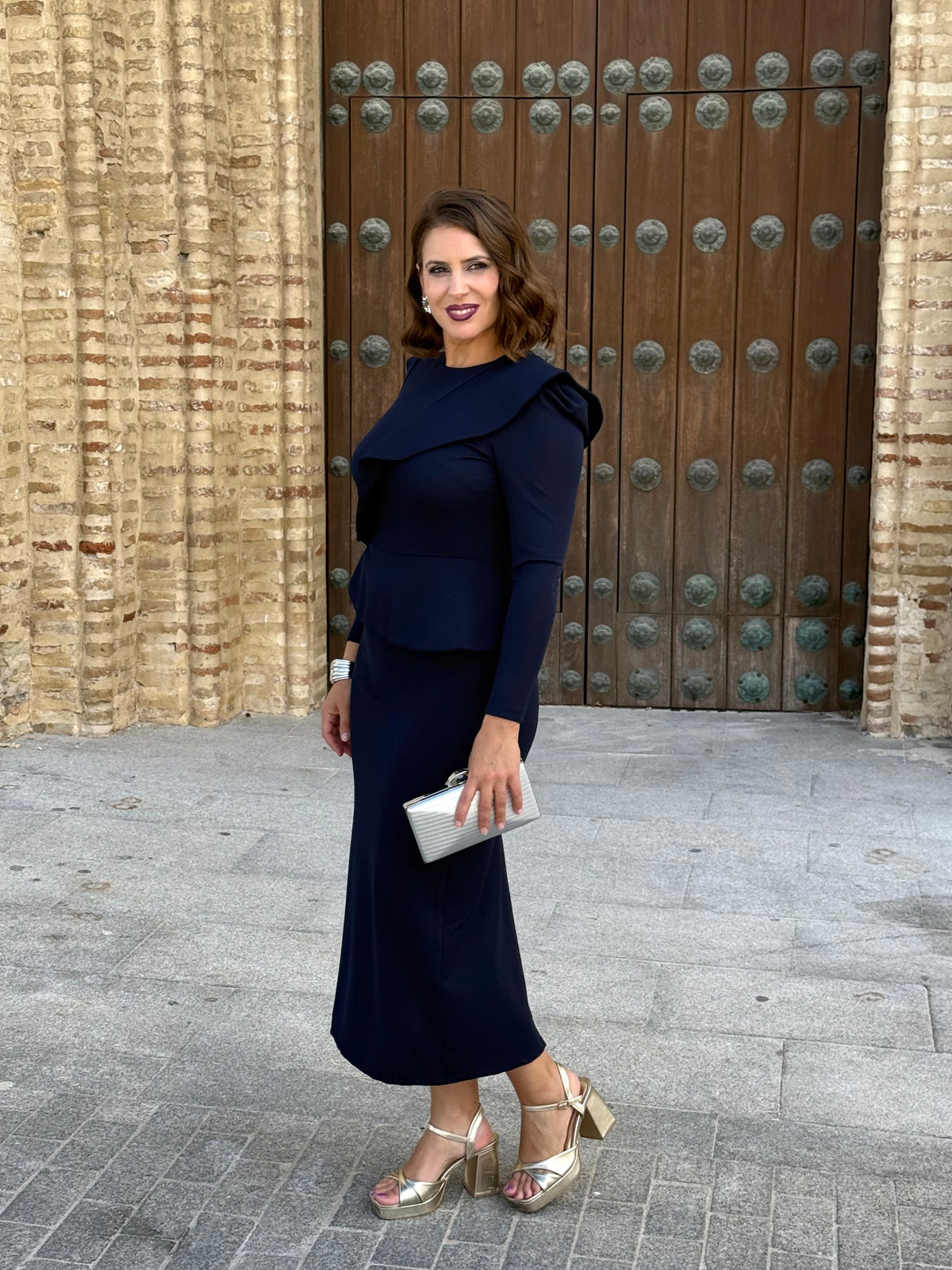 Vestido Cinderella Azul Marino