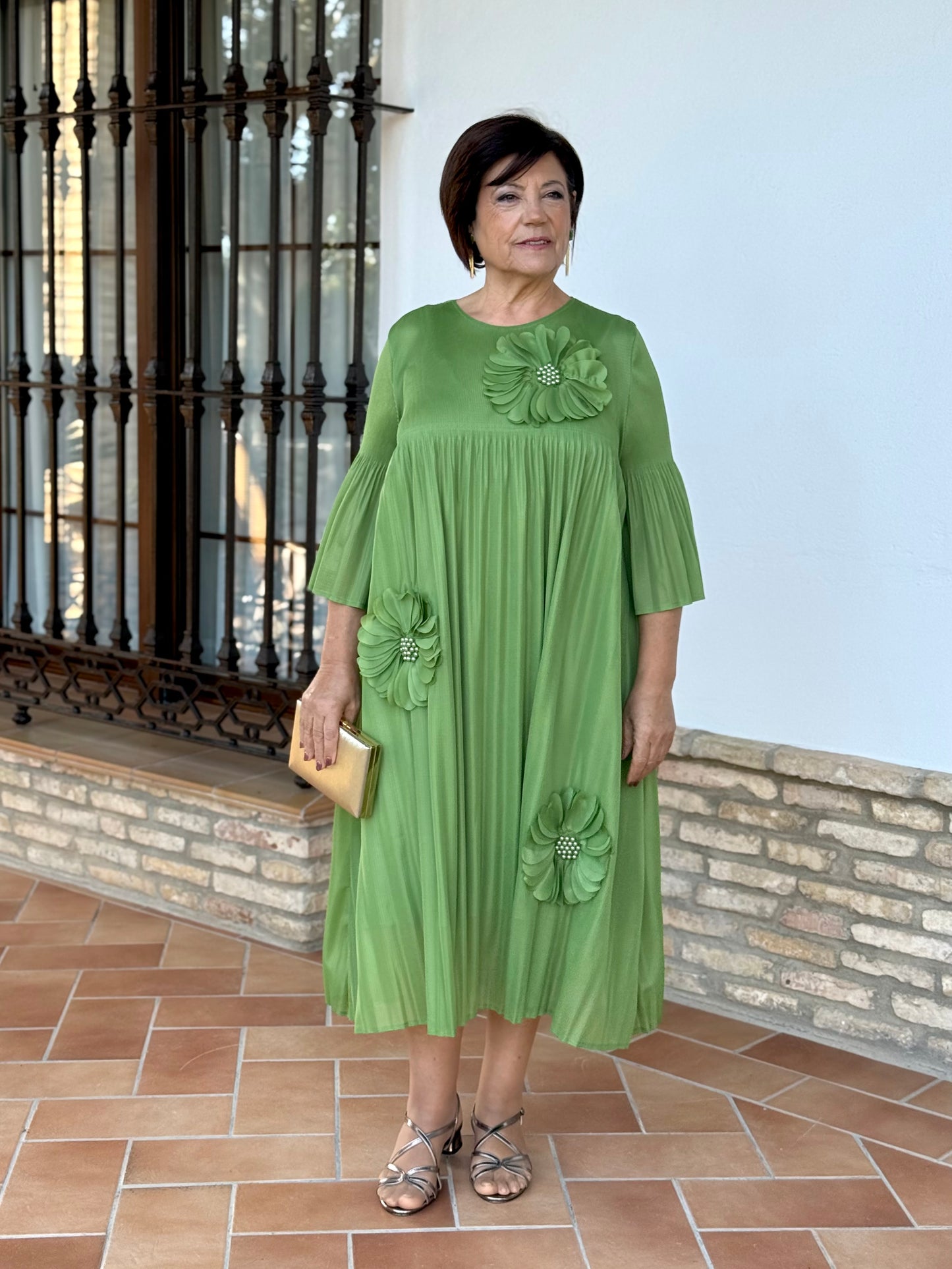 Vestido Magnolia Verde