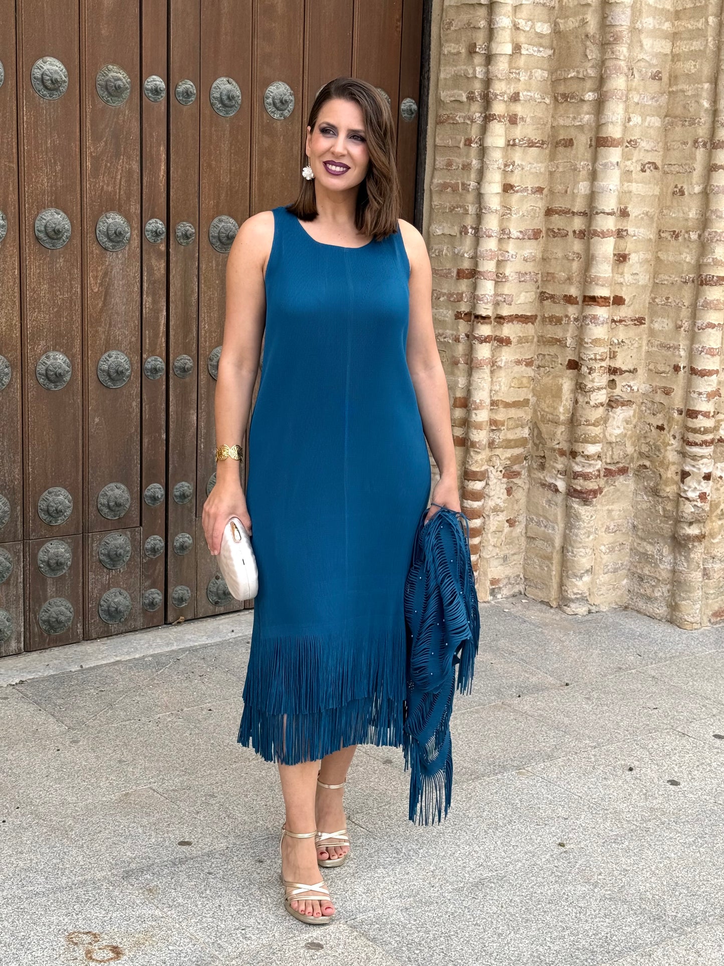 Vestido Soraya Petróleo
