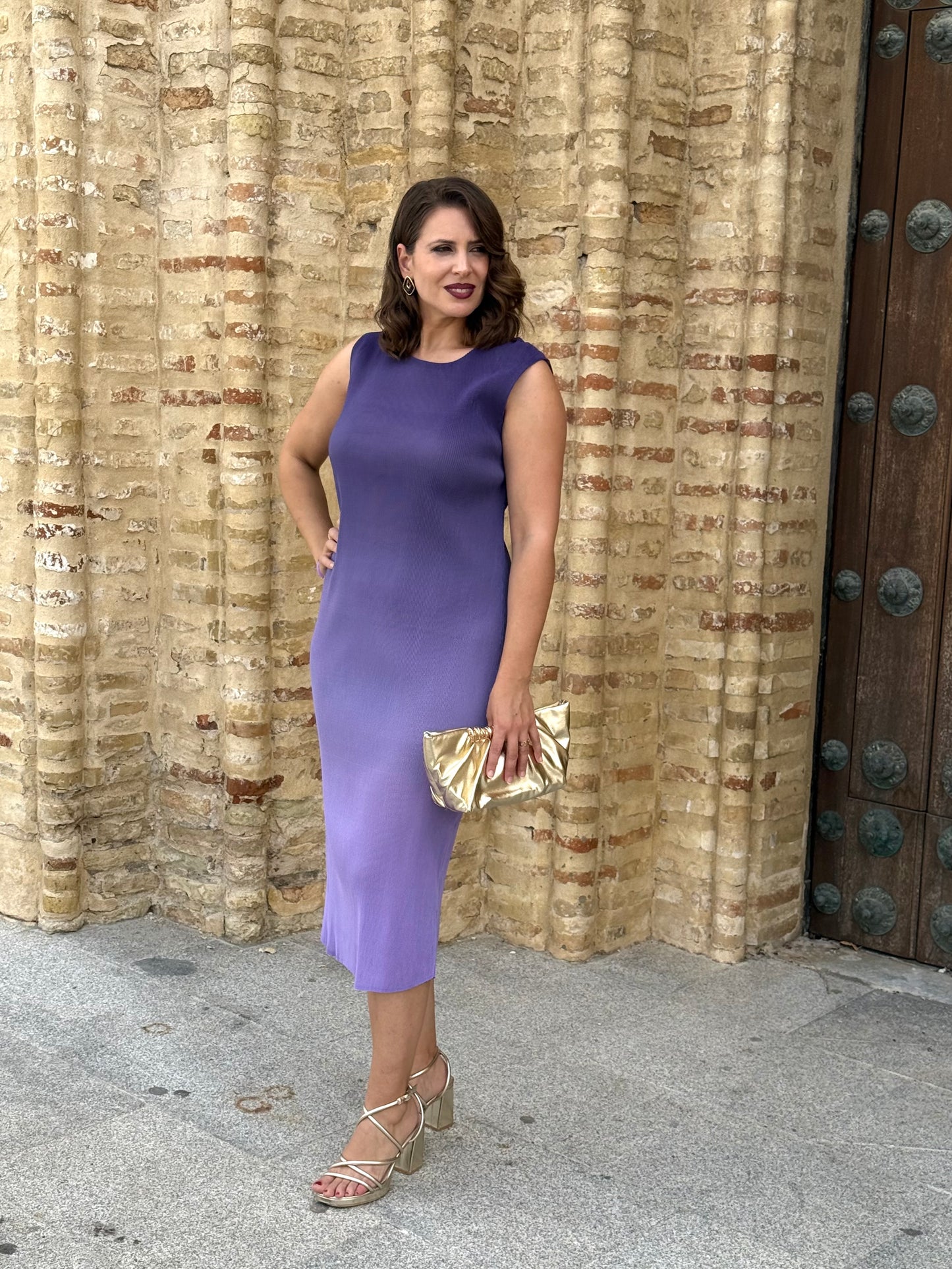 Conjunto Amatista Morado