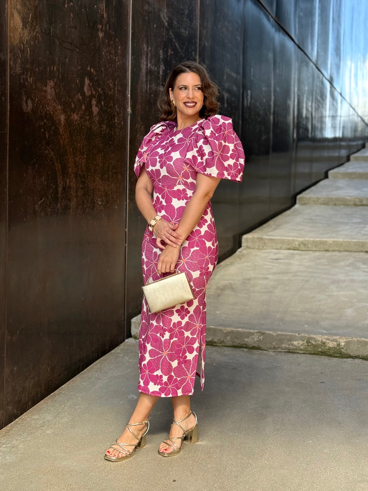 Vestido Lina Buganvilla
