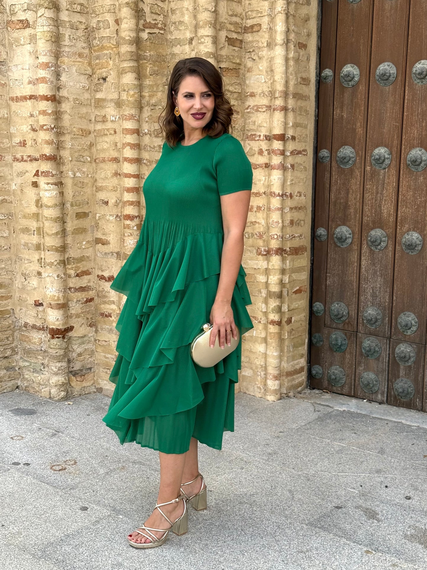 Vestido Luz Verde