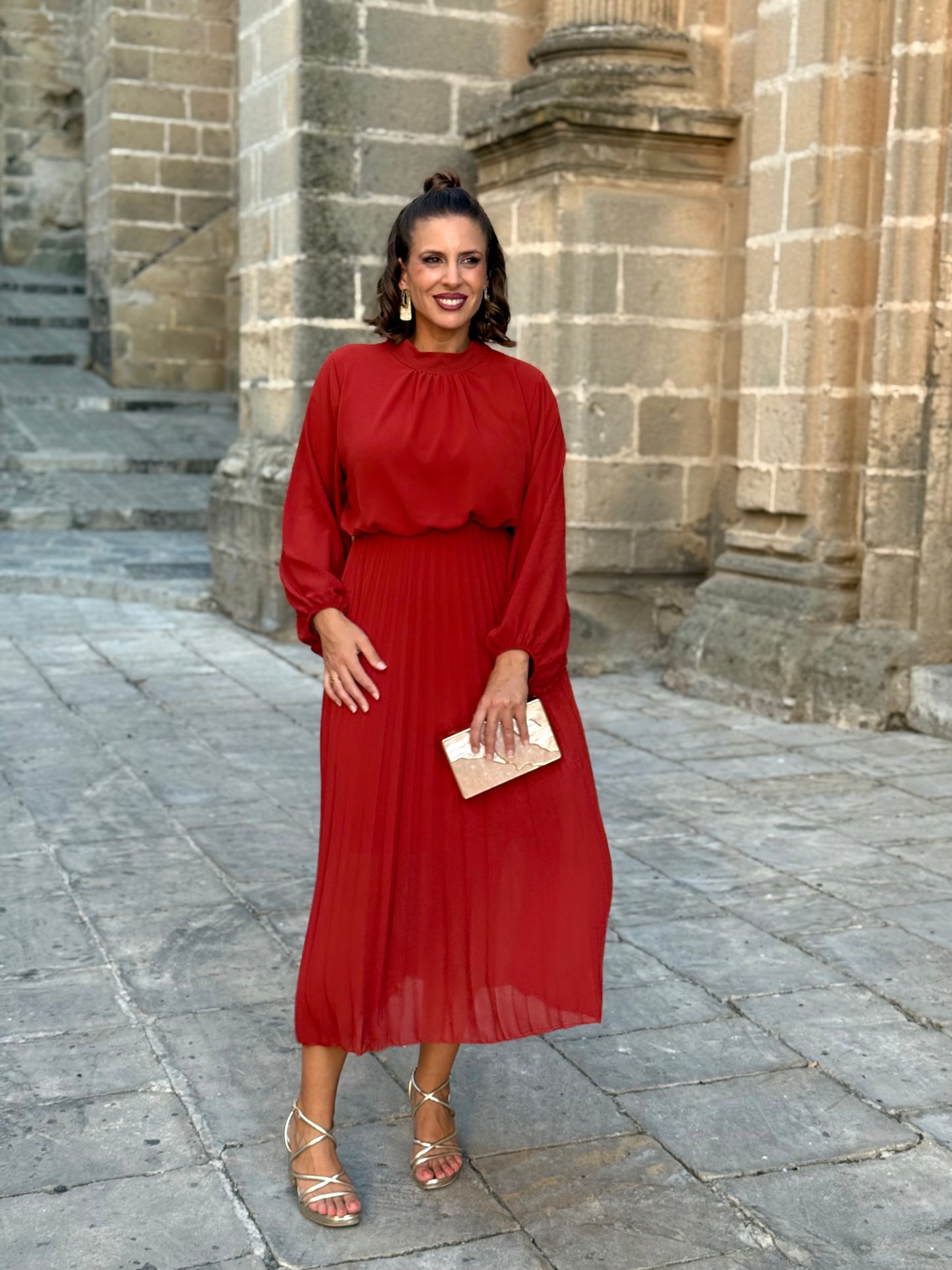 Vestido Julieta Teja