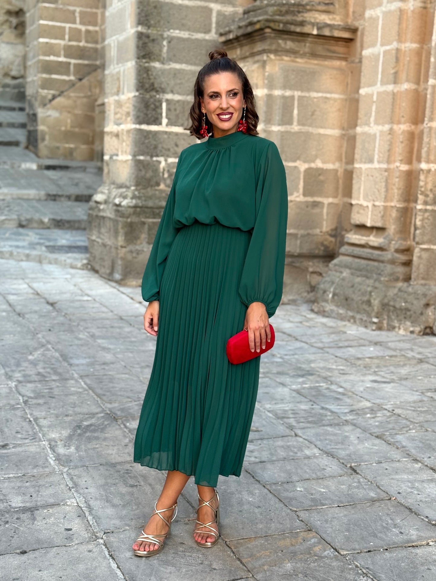 Vestido Julieta Verde