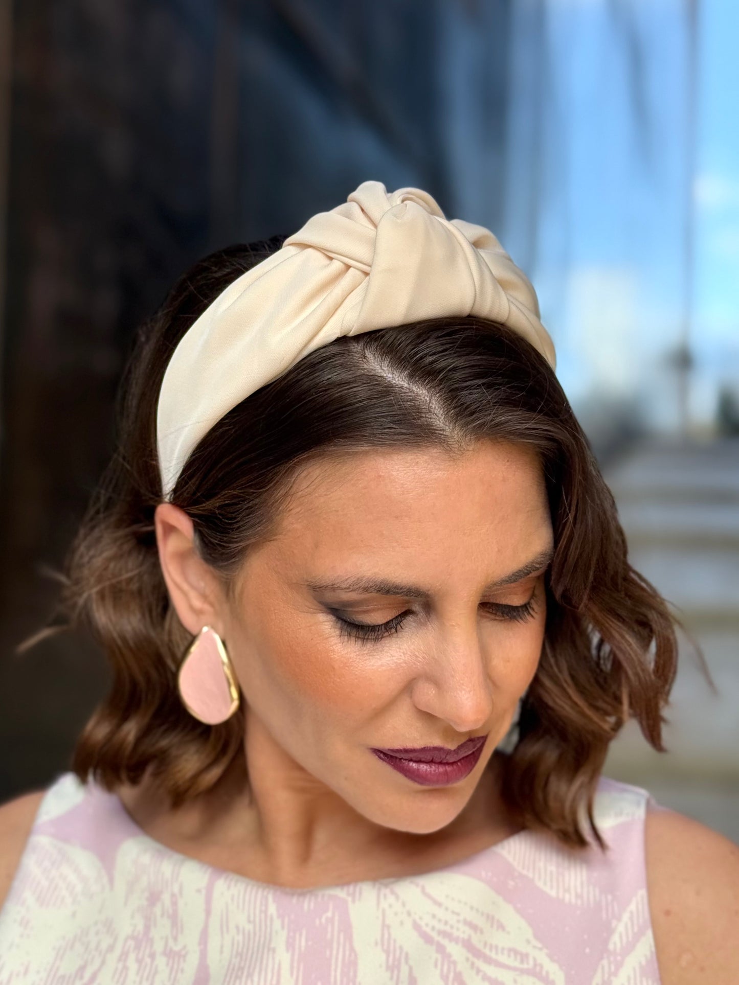 Diadema Nogal Beige