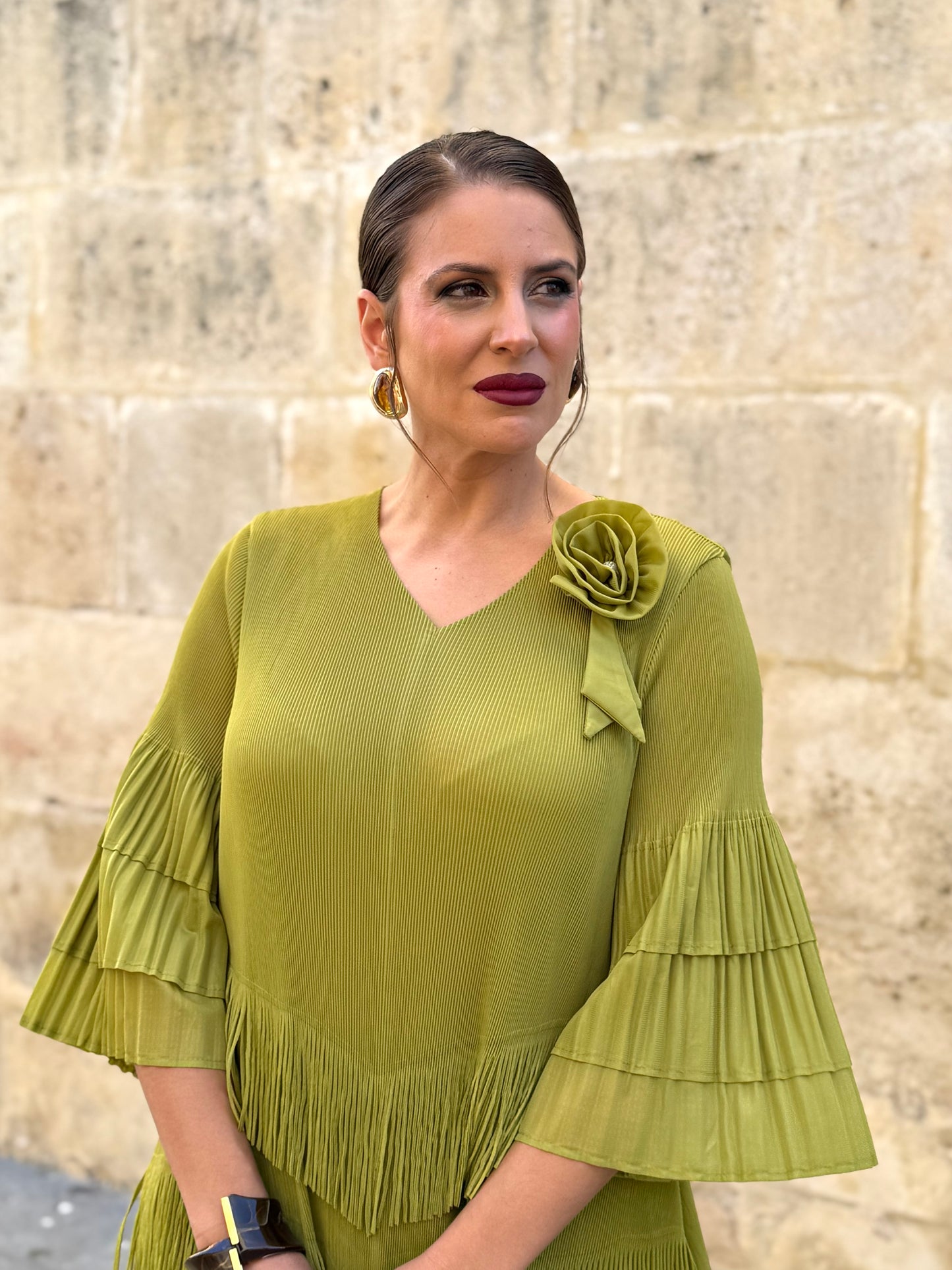 Vestido Cordelia Pistacho