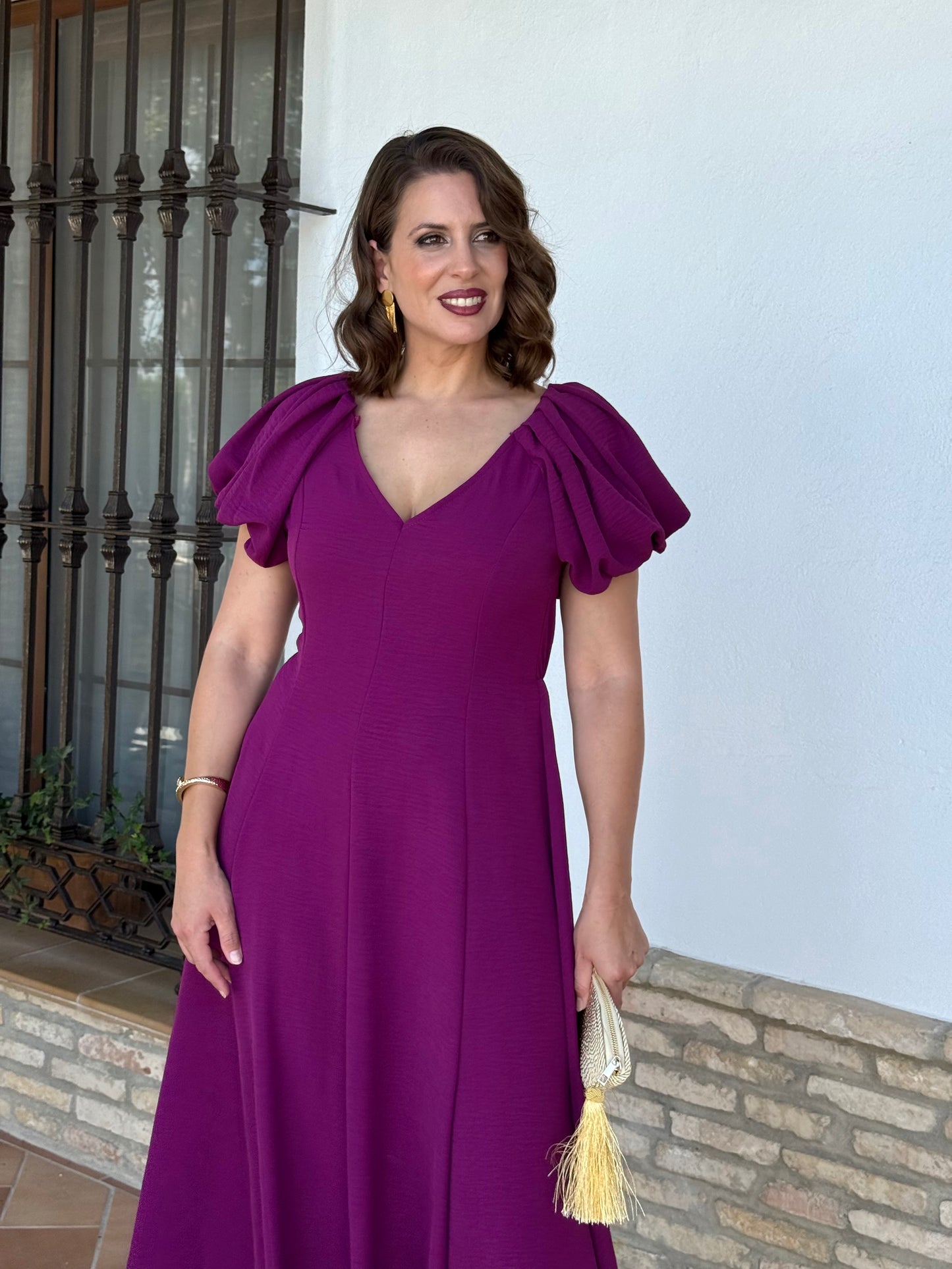 Vestido Saray Buganvilla