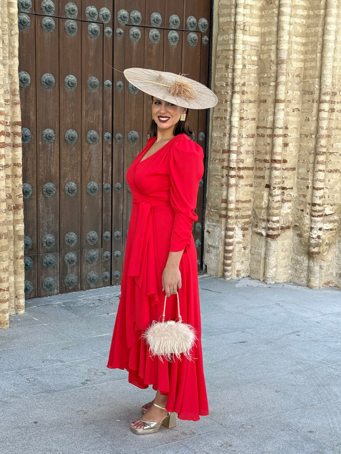 Vestido Isabela Rojo