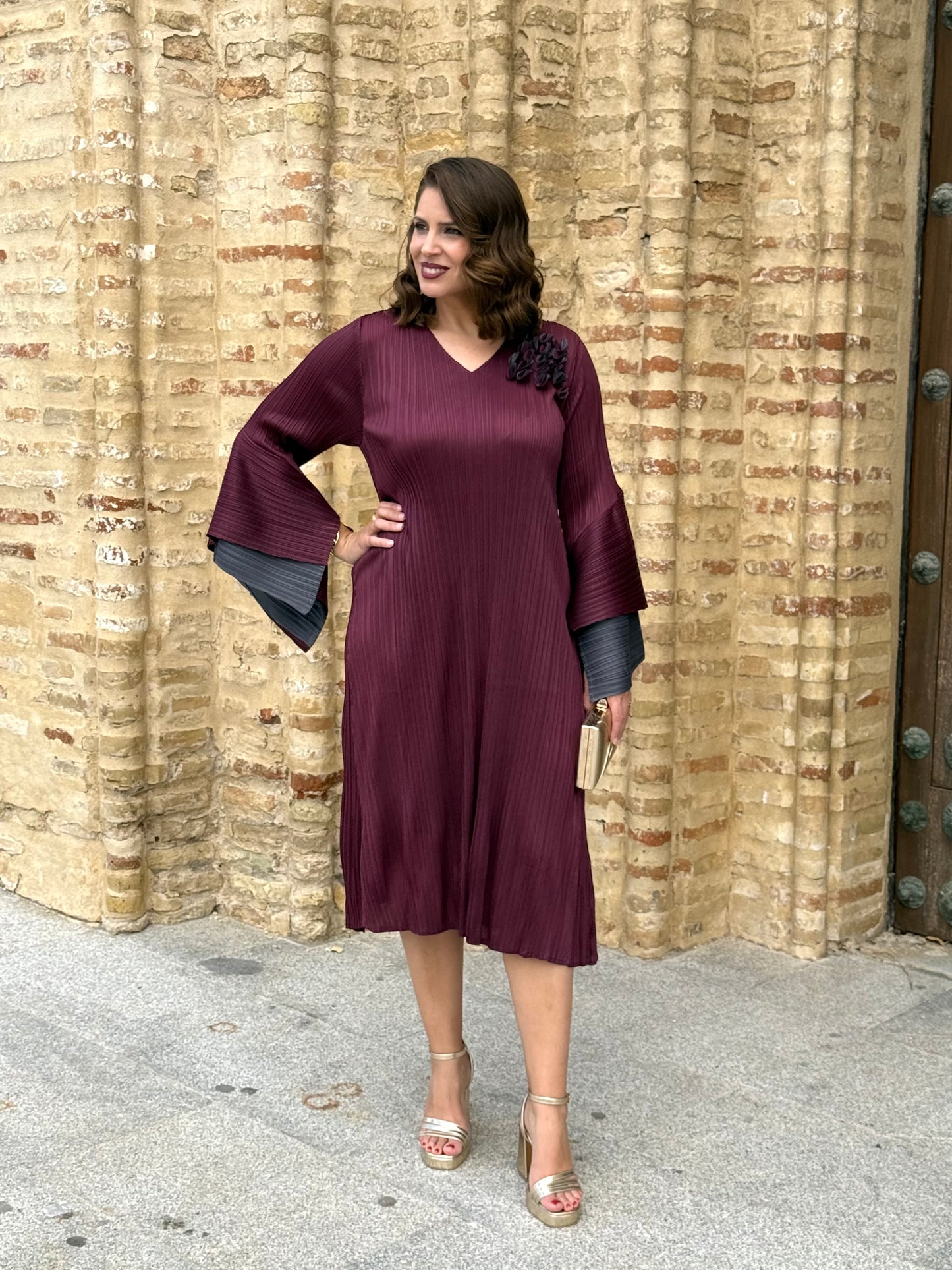 Vestido Miranda Vino