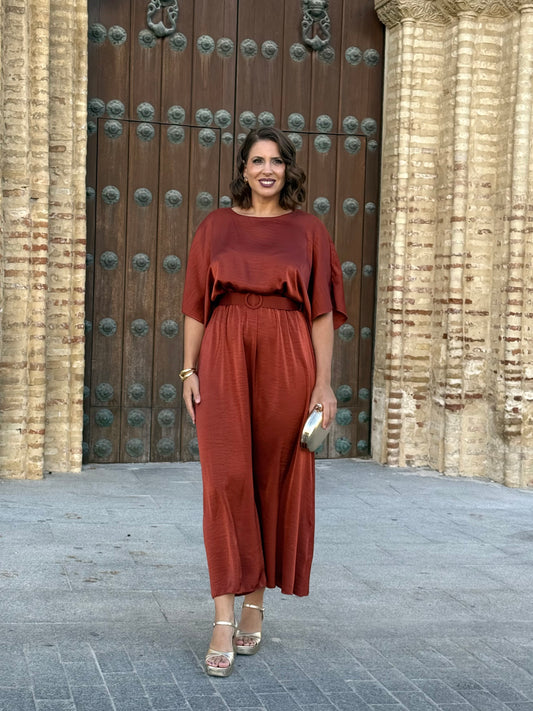 Vestido Alba Teja