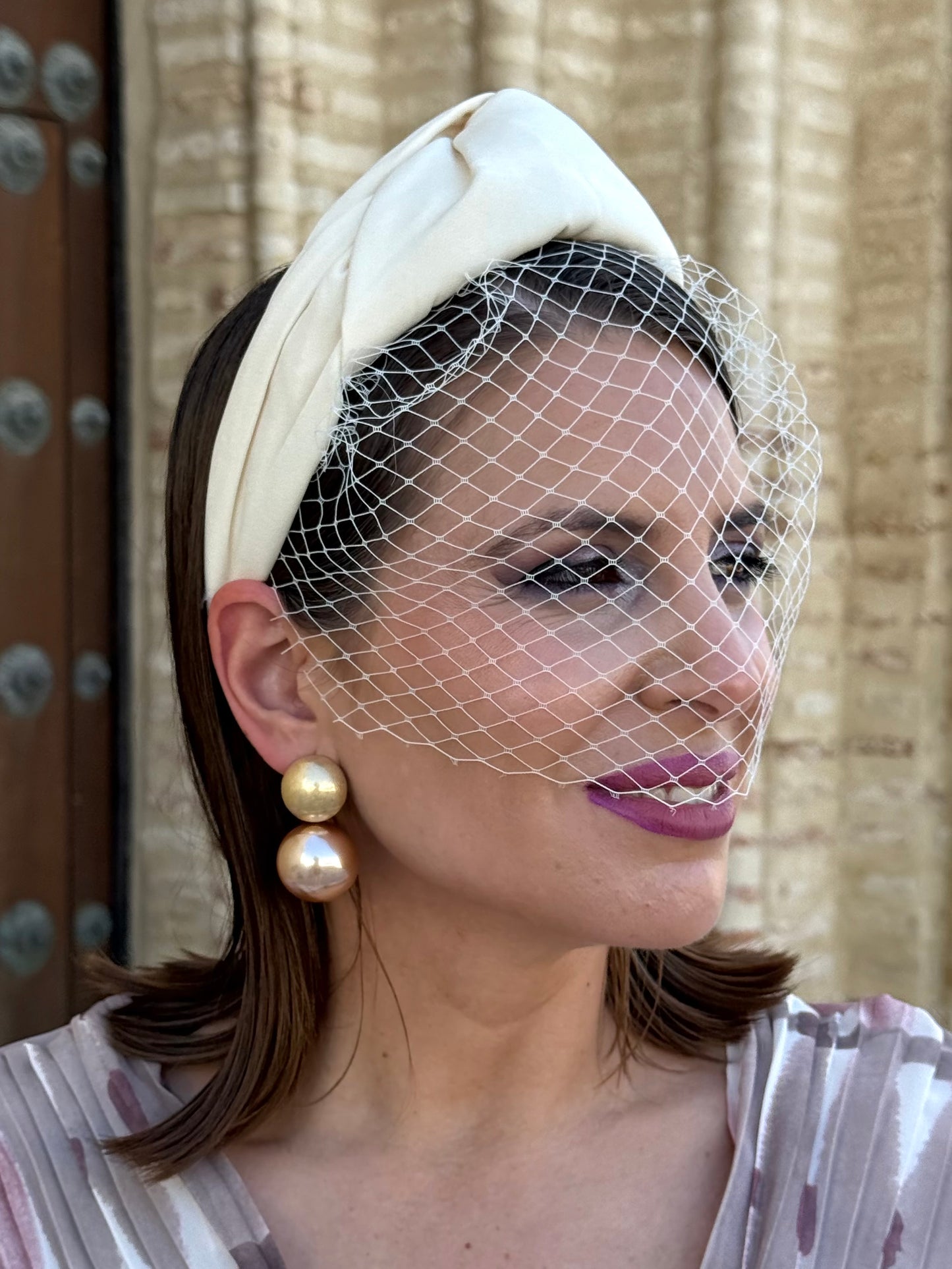 Diadema Córdoba Beige Claro