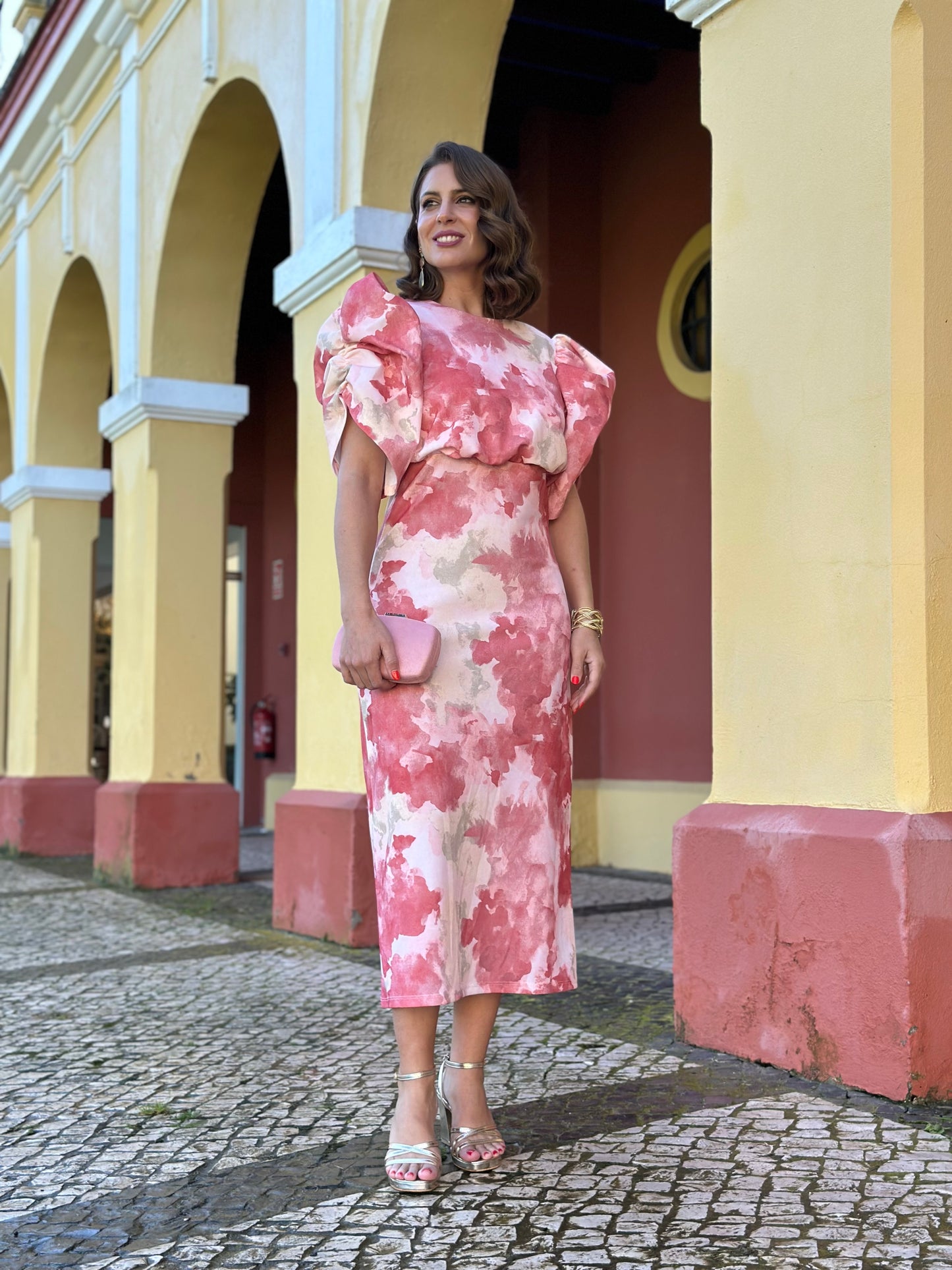 Vestido Bolonia Salmón