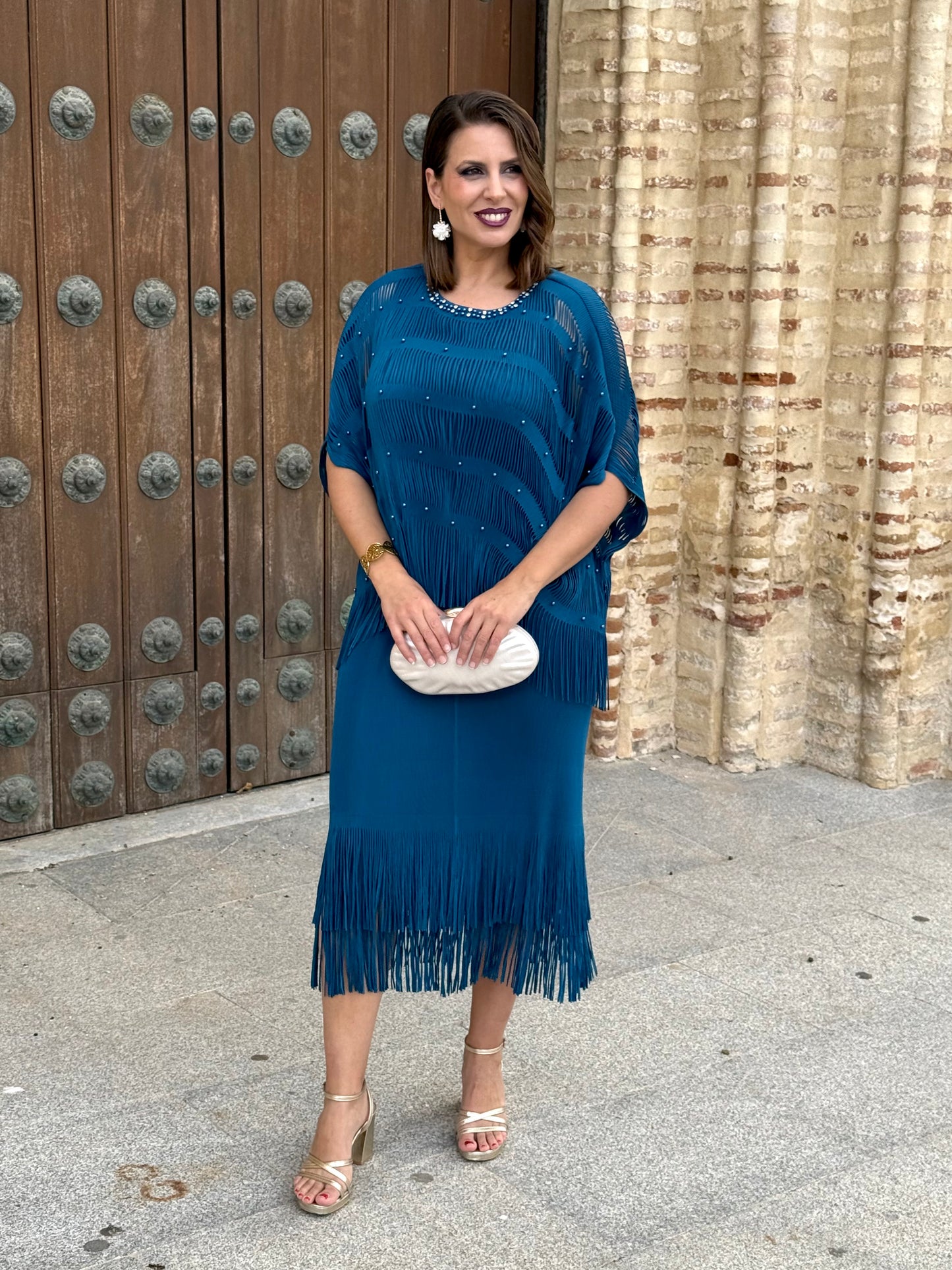Vestido Soraya Petróleo