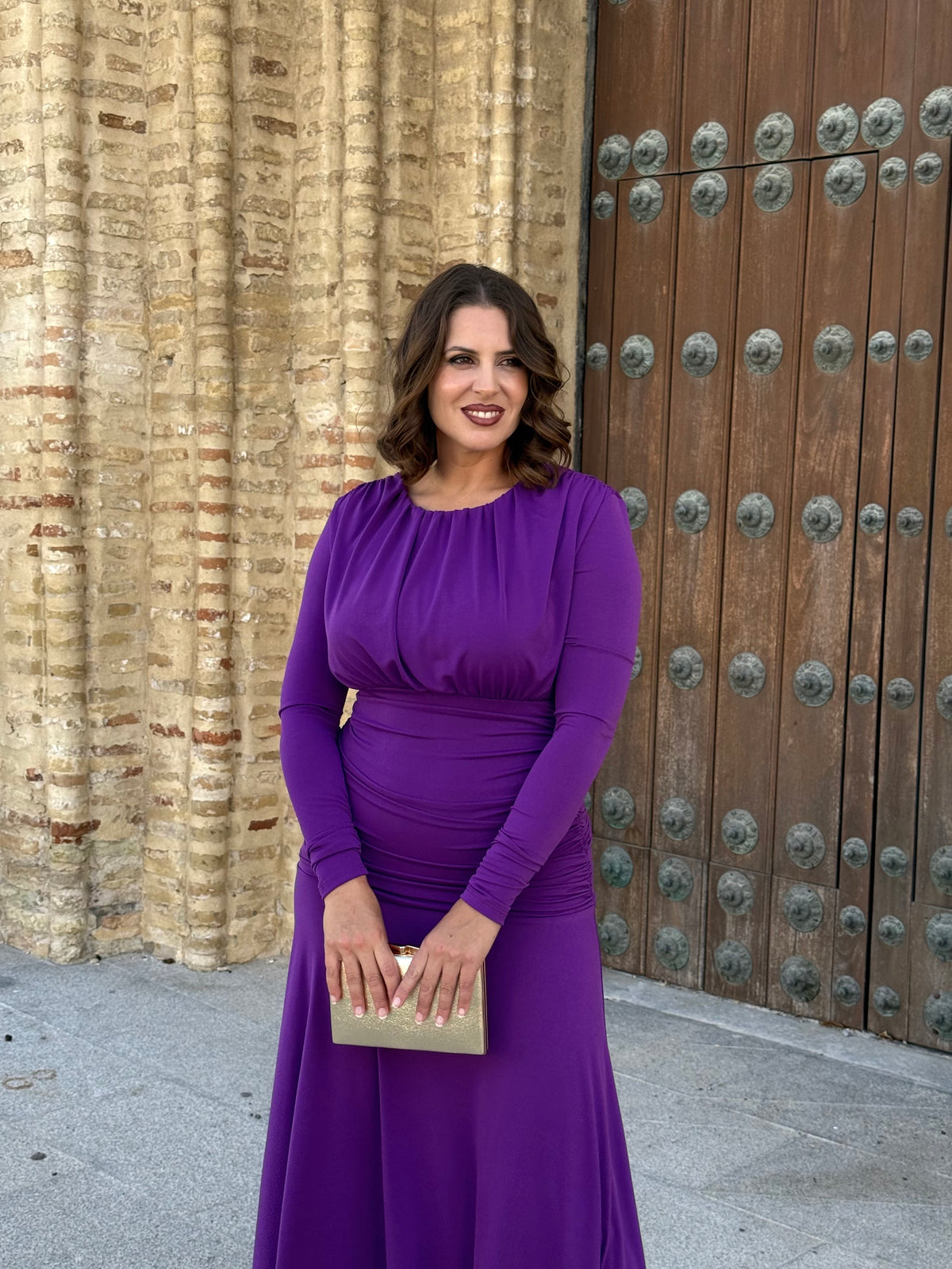 Vestido Burano Morado