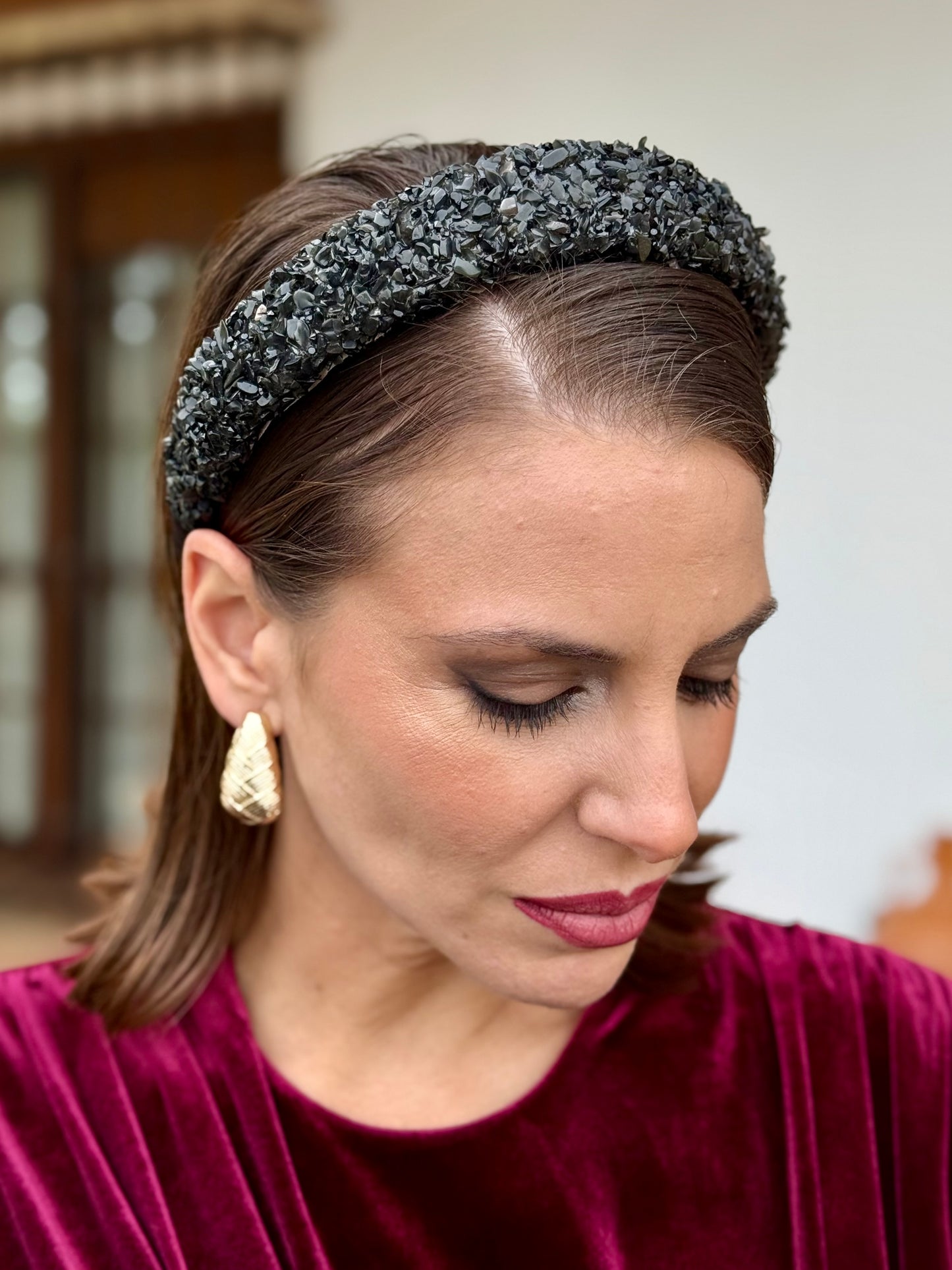 Diadema Piedras Negra