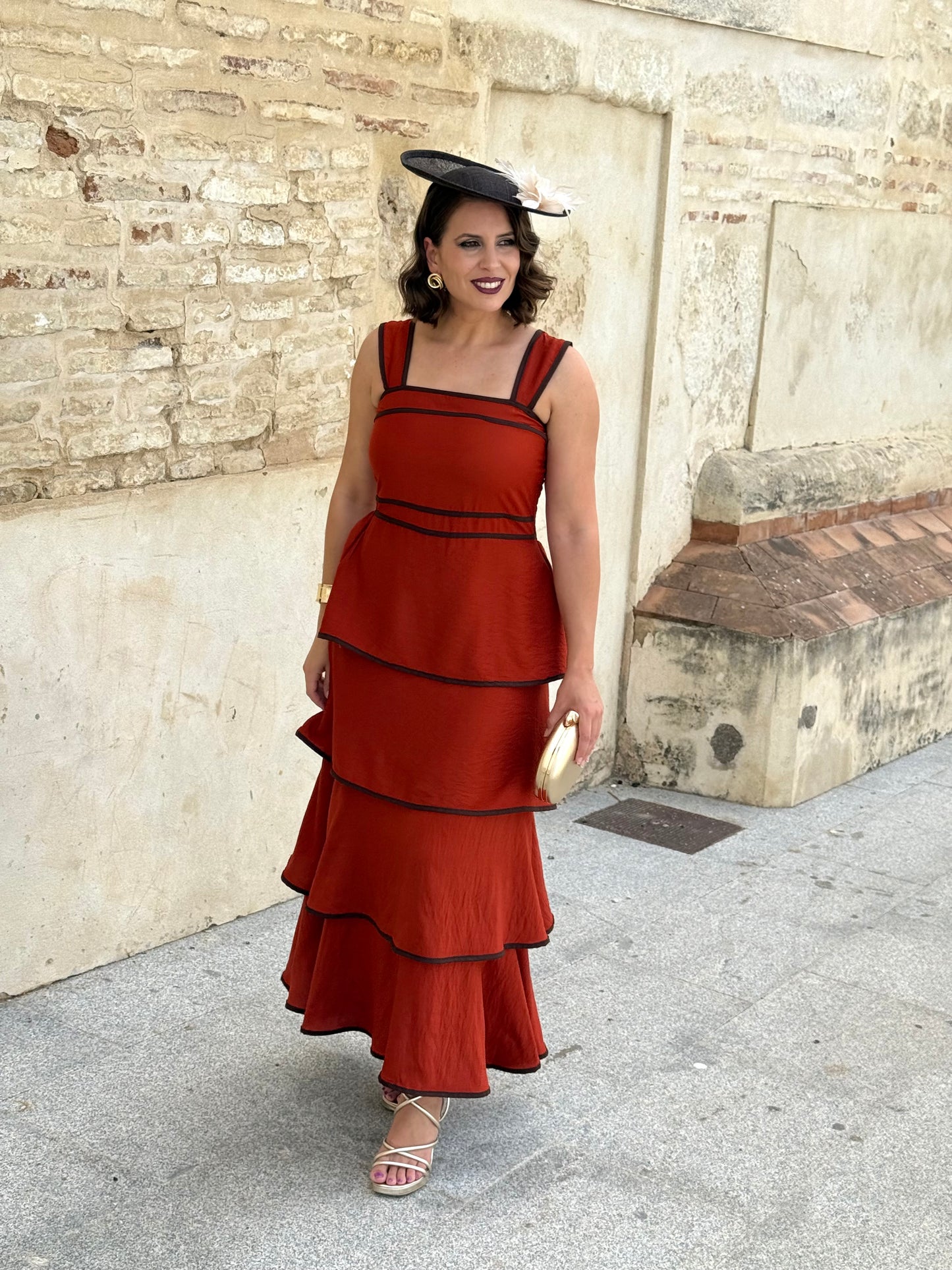 Vestido Emilia Teja
