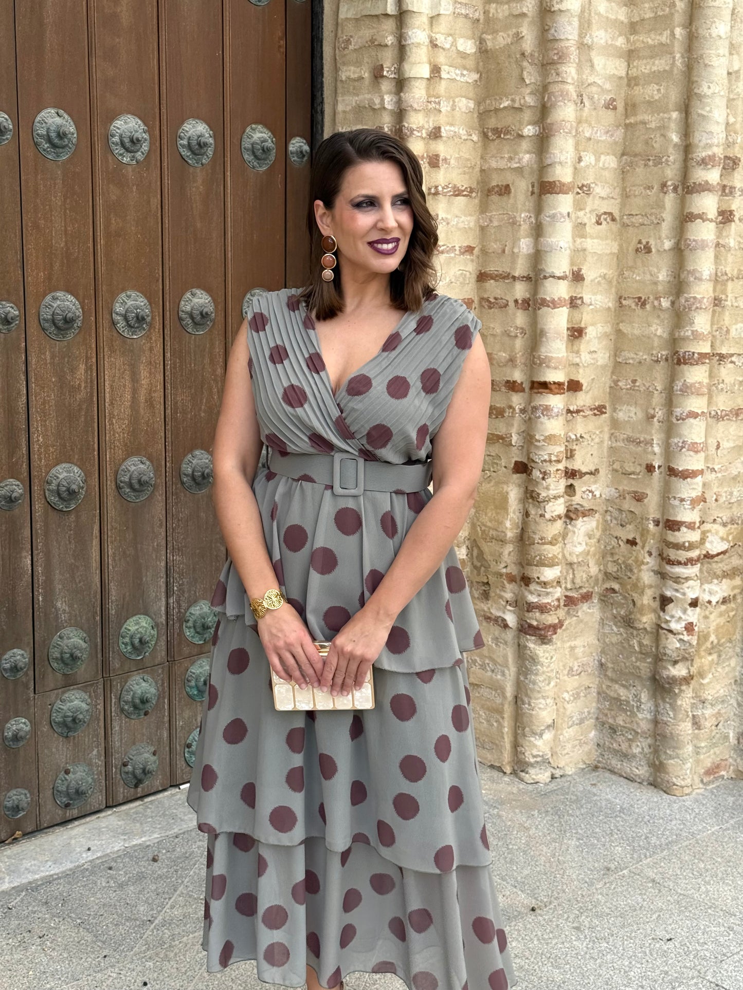 Vestido Candela Verde Kaki