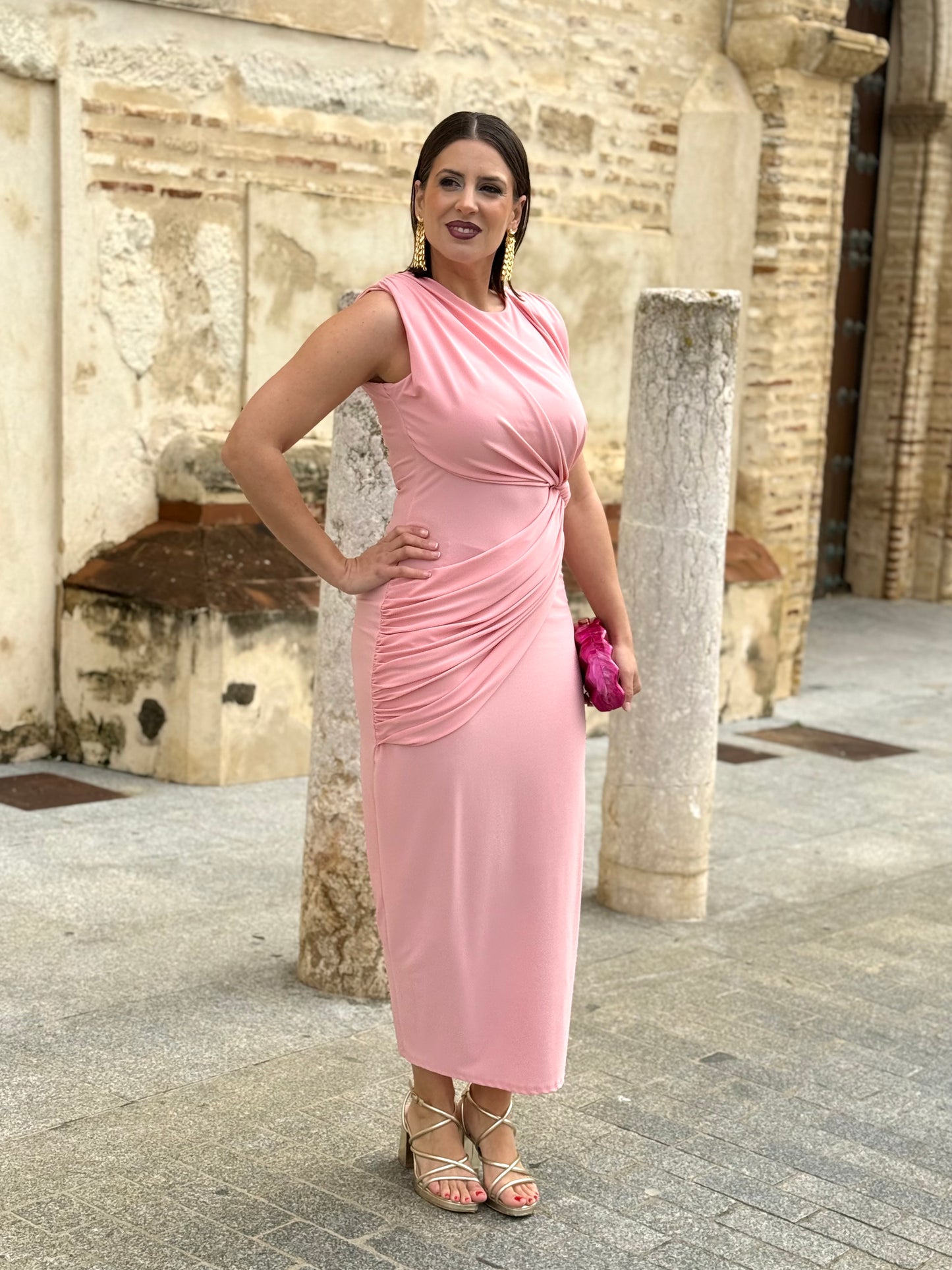 Vestido Melisa Rosa