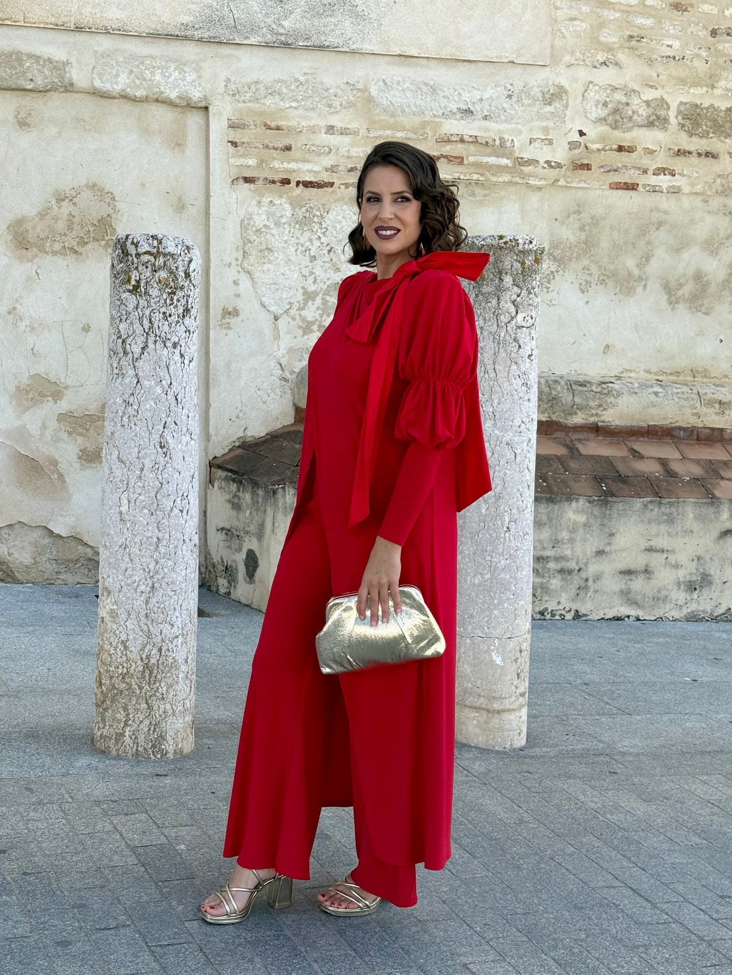 Conjunto Camelia Rojo