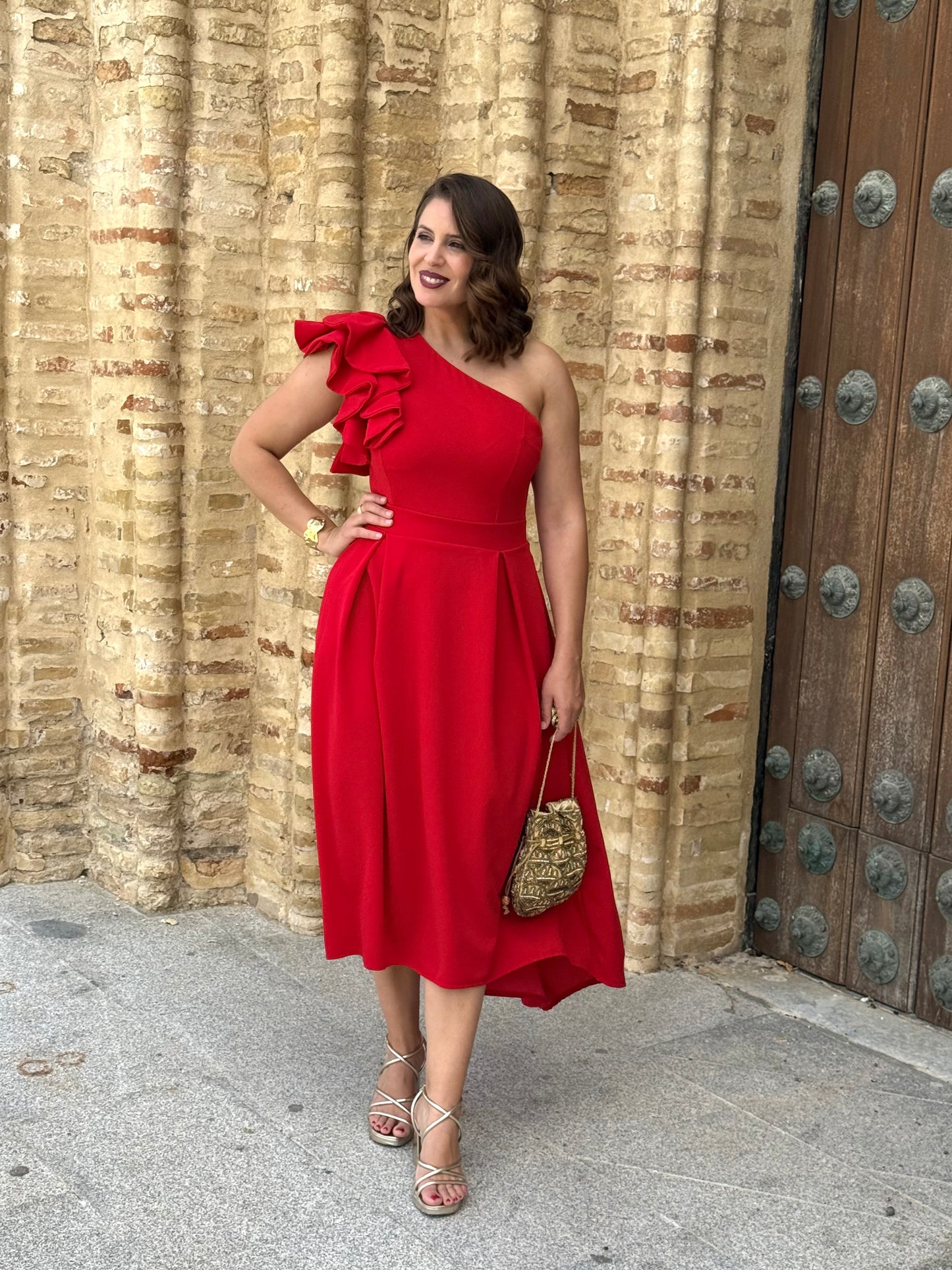 Vestido Nayara Rojo