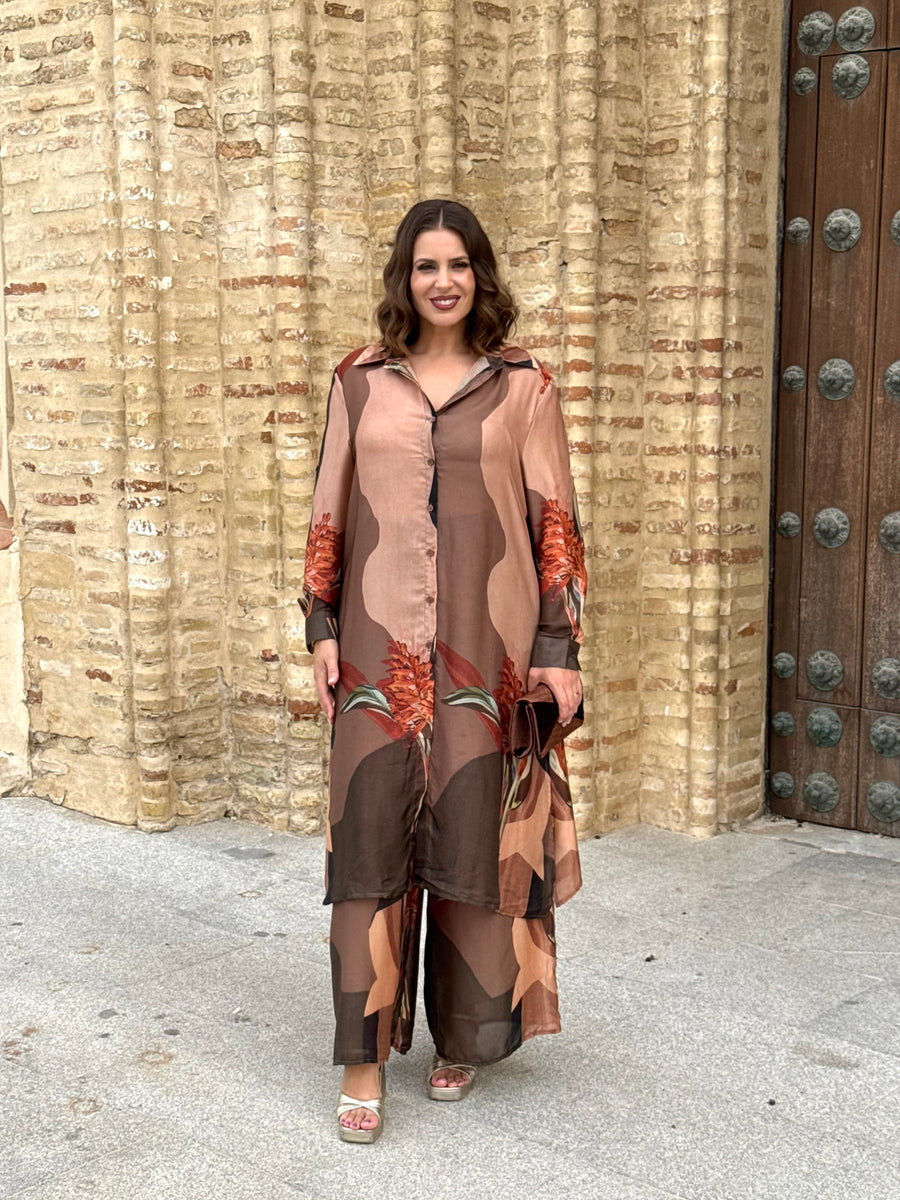 Conjunto Camisero Ámbar Beige