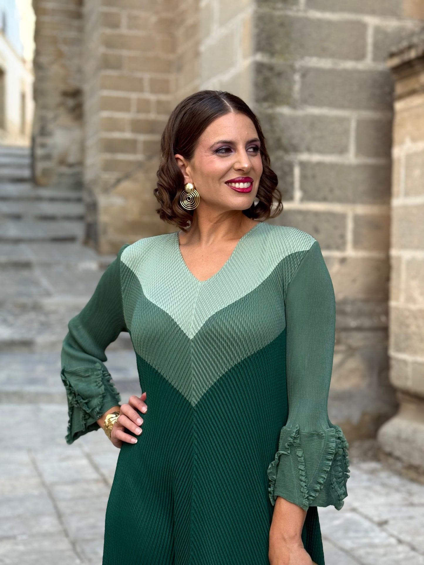 Vestido Esmeralda Verde