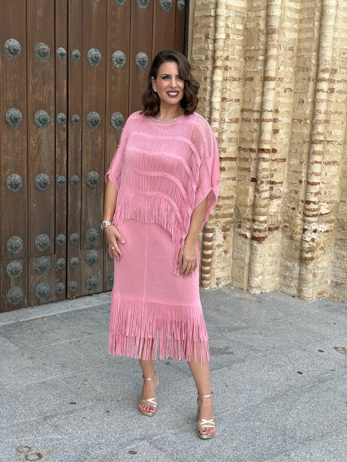 Vestido Soraya Rosa