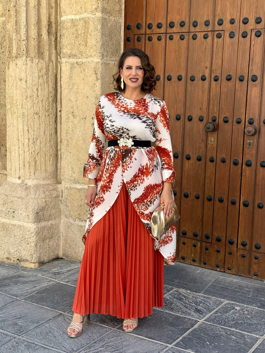 Conjunto Sofía Naranja