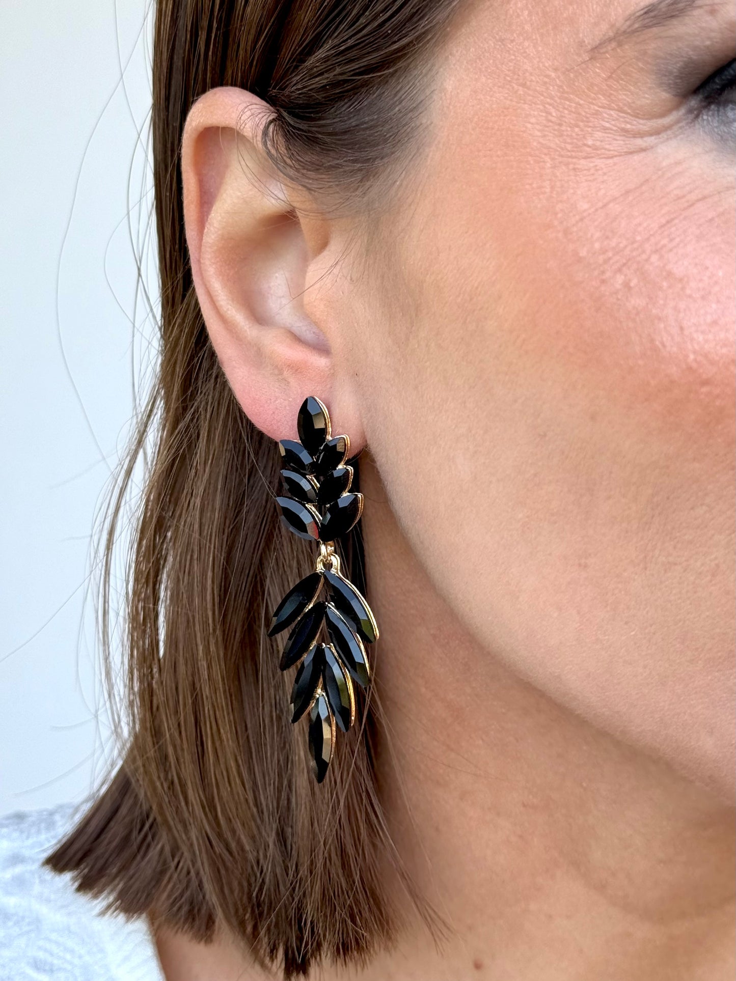 Pendientes Jerez Negro