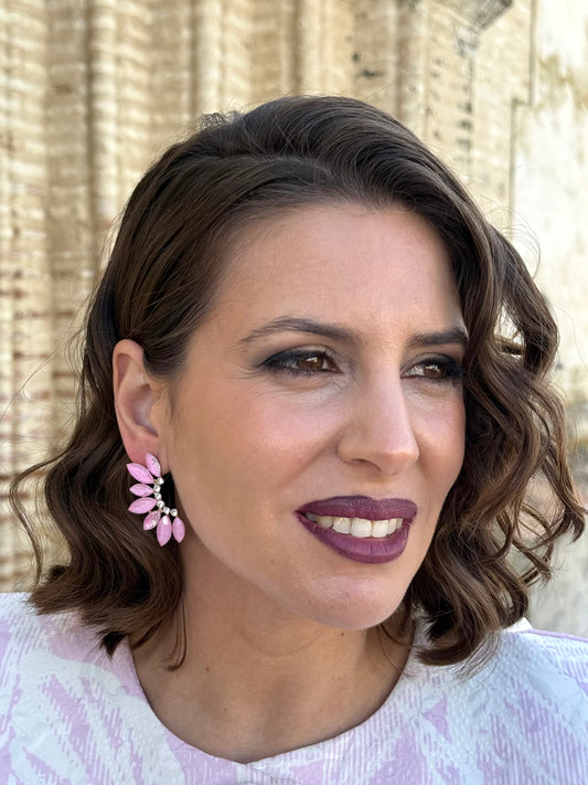 Pendientes Pensilvania Rosa