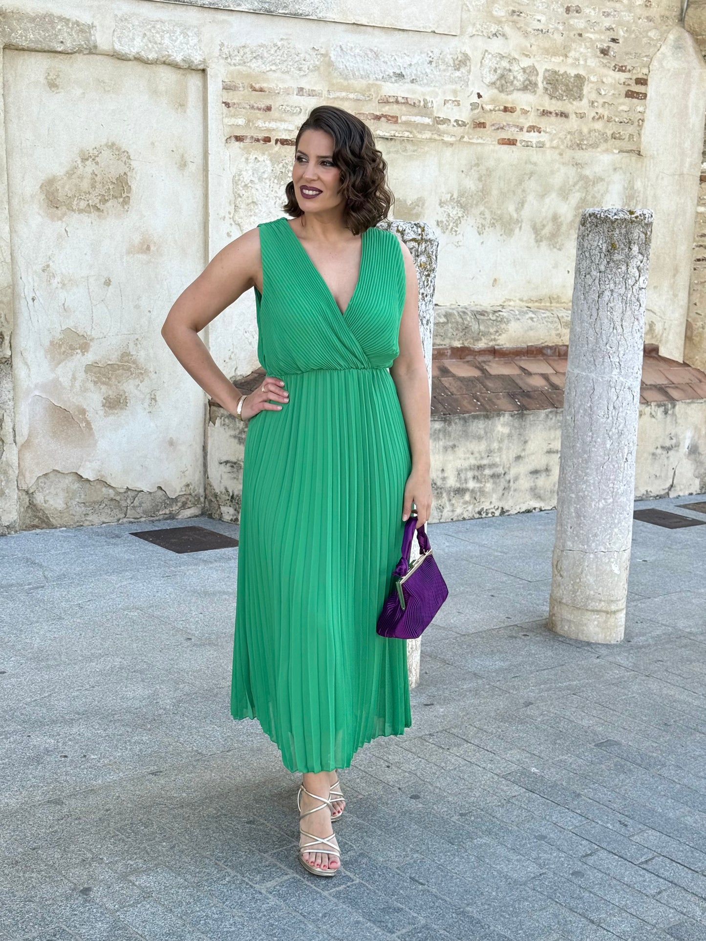 Vestido Sicilia Verde Andalucía