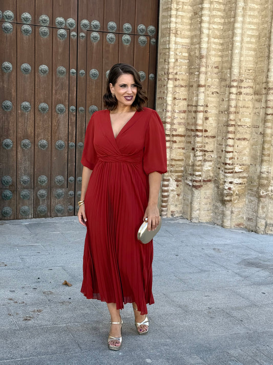 Vestido Amira Teja