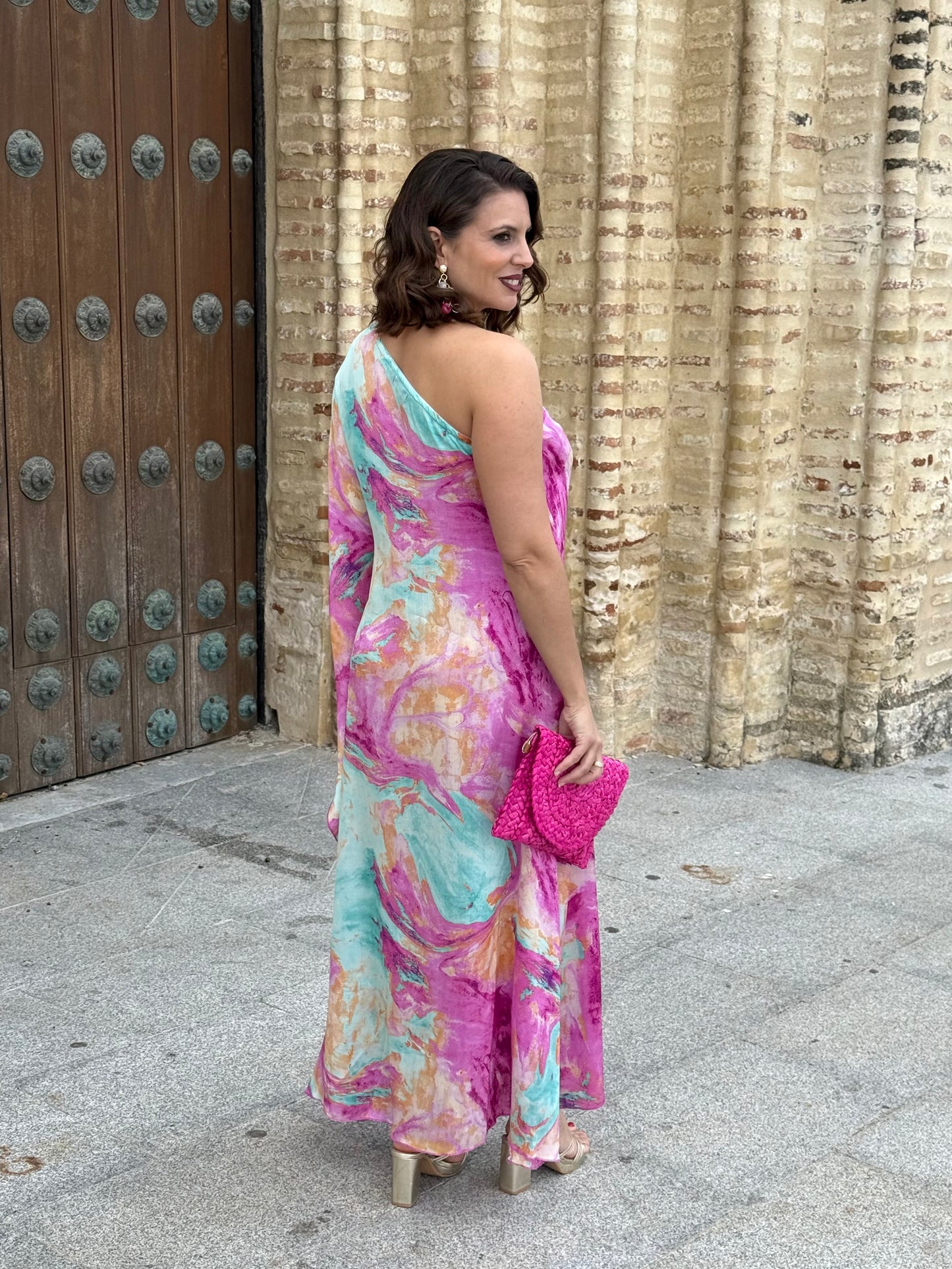 Vestido Casandra Rosa