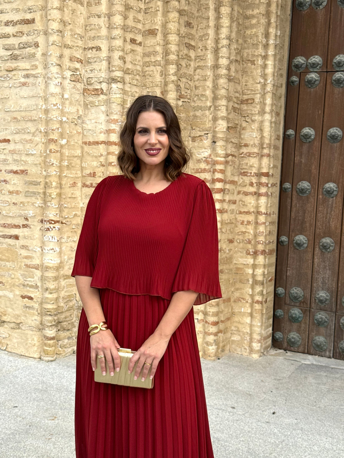 Vestido Altea Teja