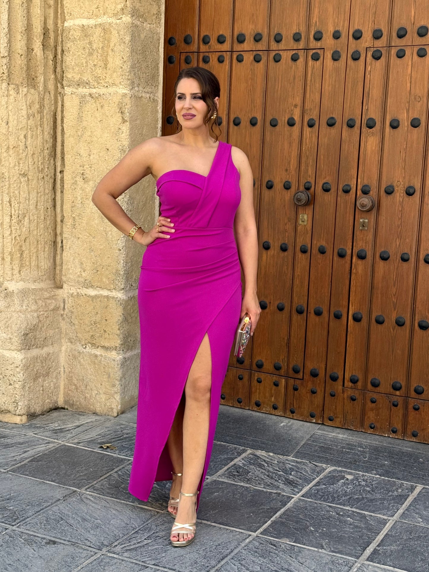 Vestido Dafne Buganvilla