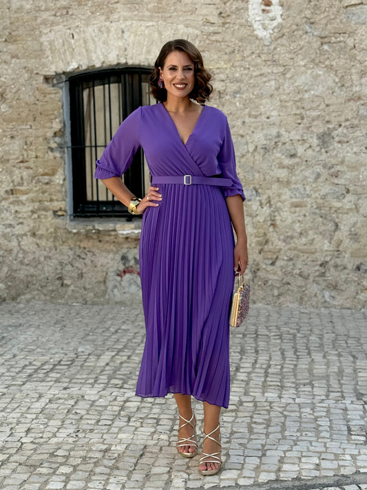 Vestido Harmonía Morado