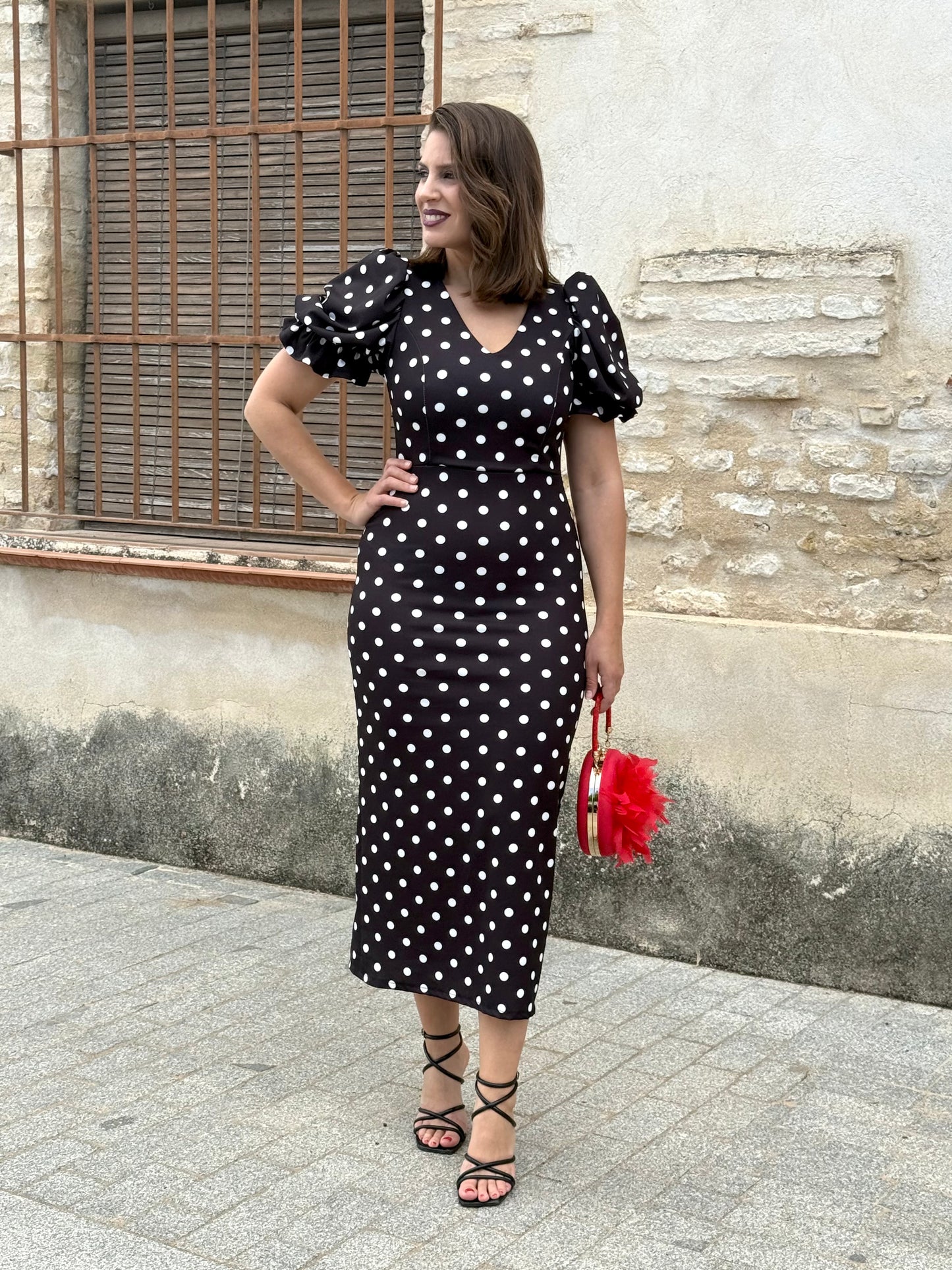 Vestido Mónaco Lunar Negro