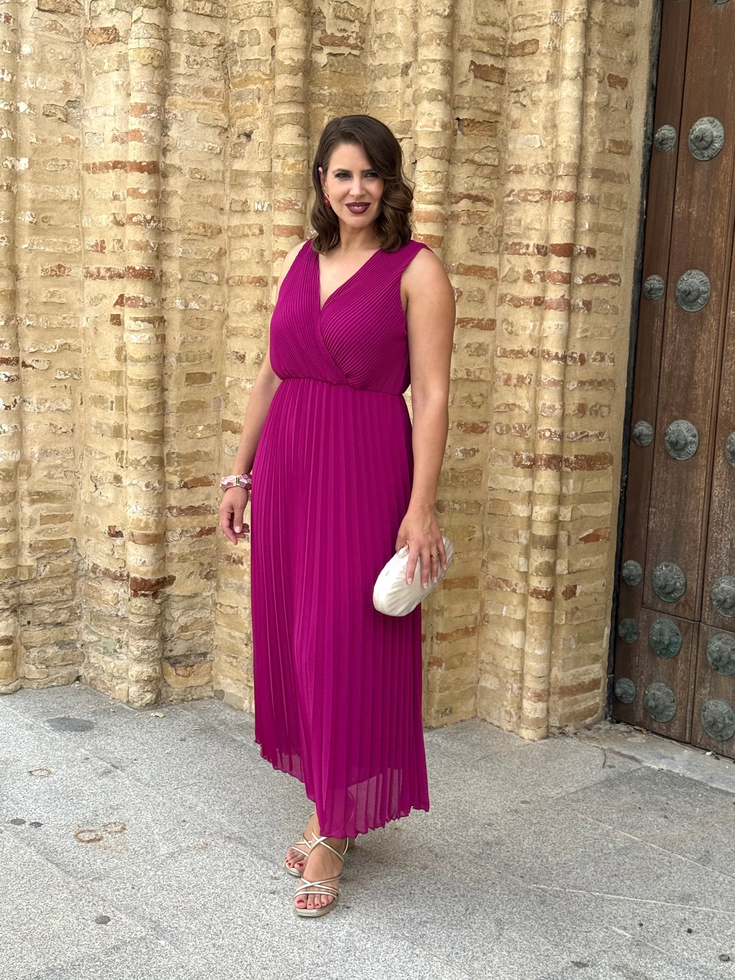 Vestido Sicilia Buganvilla