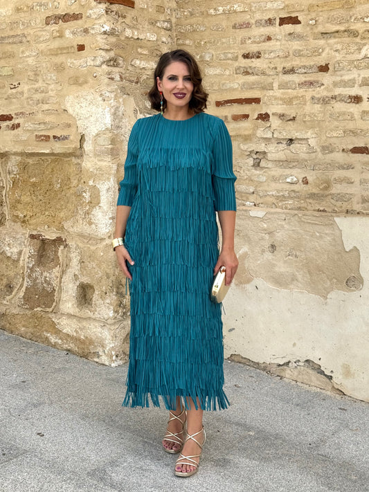 Vestido Almira Turquesa