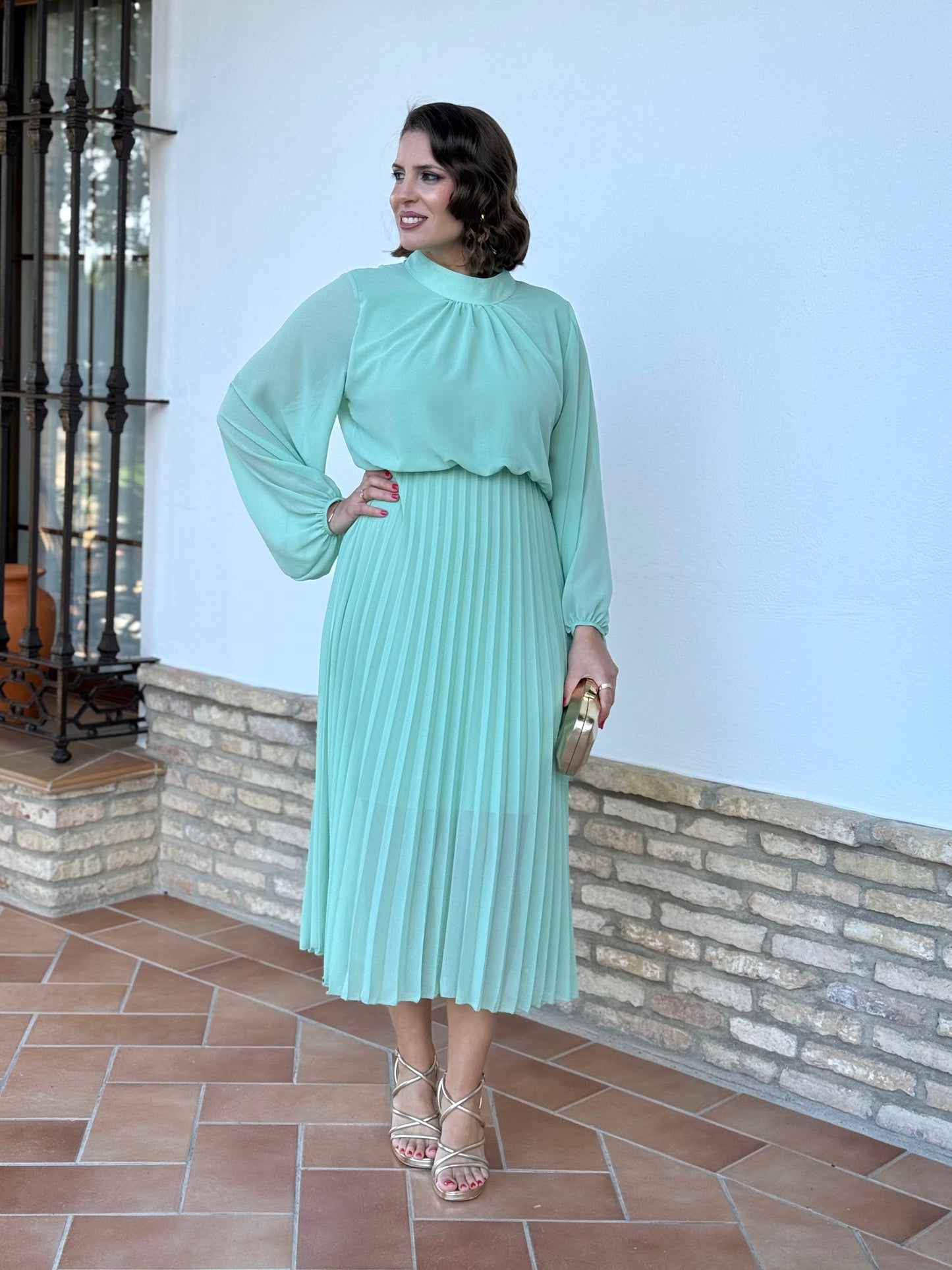 Vestido Julieta Menta