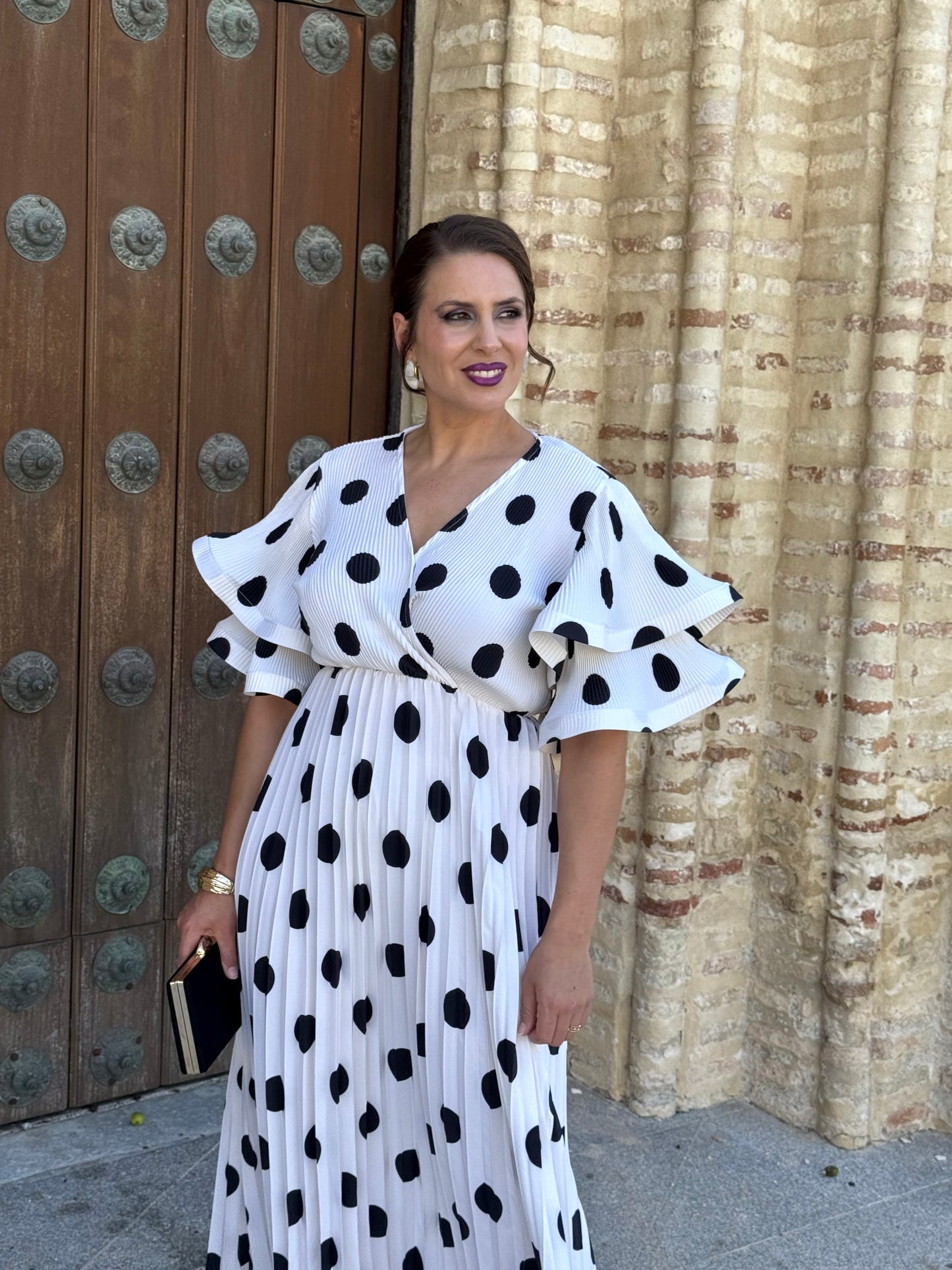 Vestido Dalia Lunar Blanco