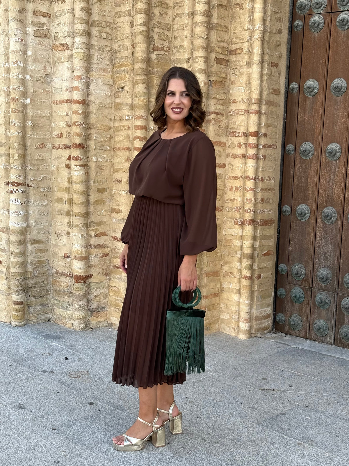 Vestido Bruma Marrón