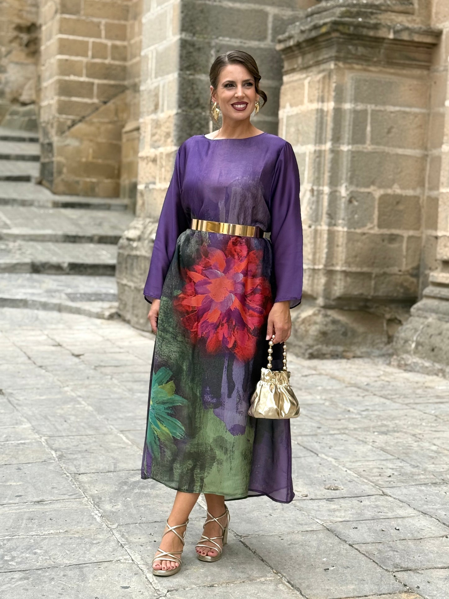Vestido Gardenia Morado